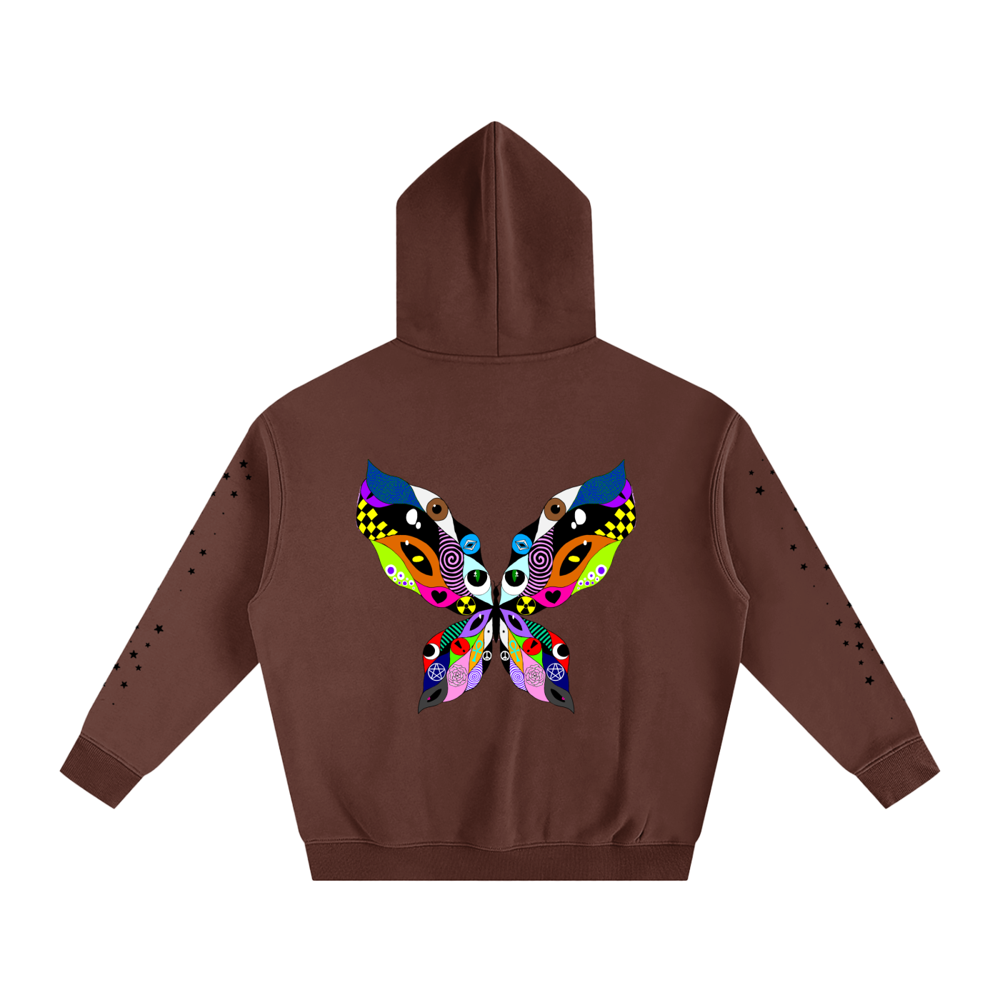 Fleye Oversize Fleeced Hoodie