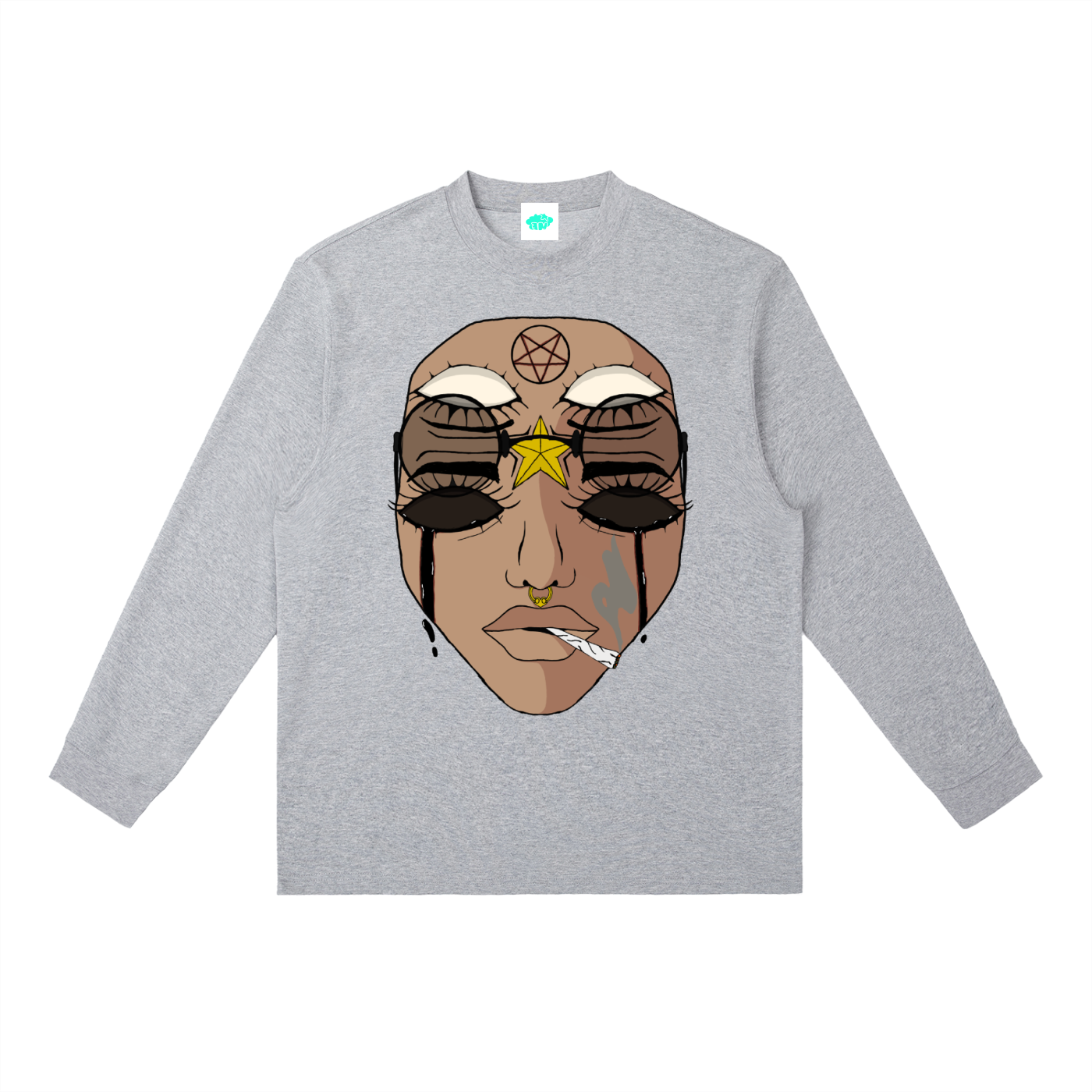 6 Eyes Long-Sleeve T-Shirt