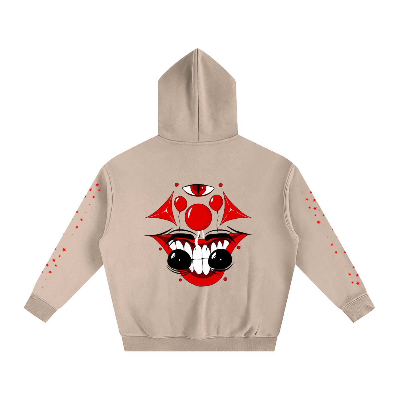 Monster Circus Oversize Fleece Hoodie