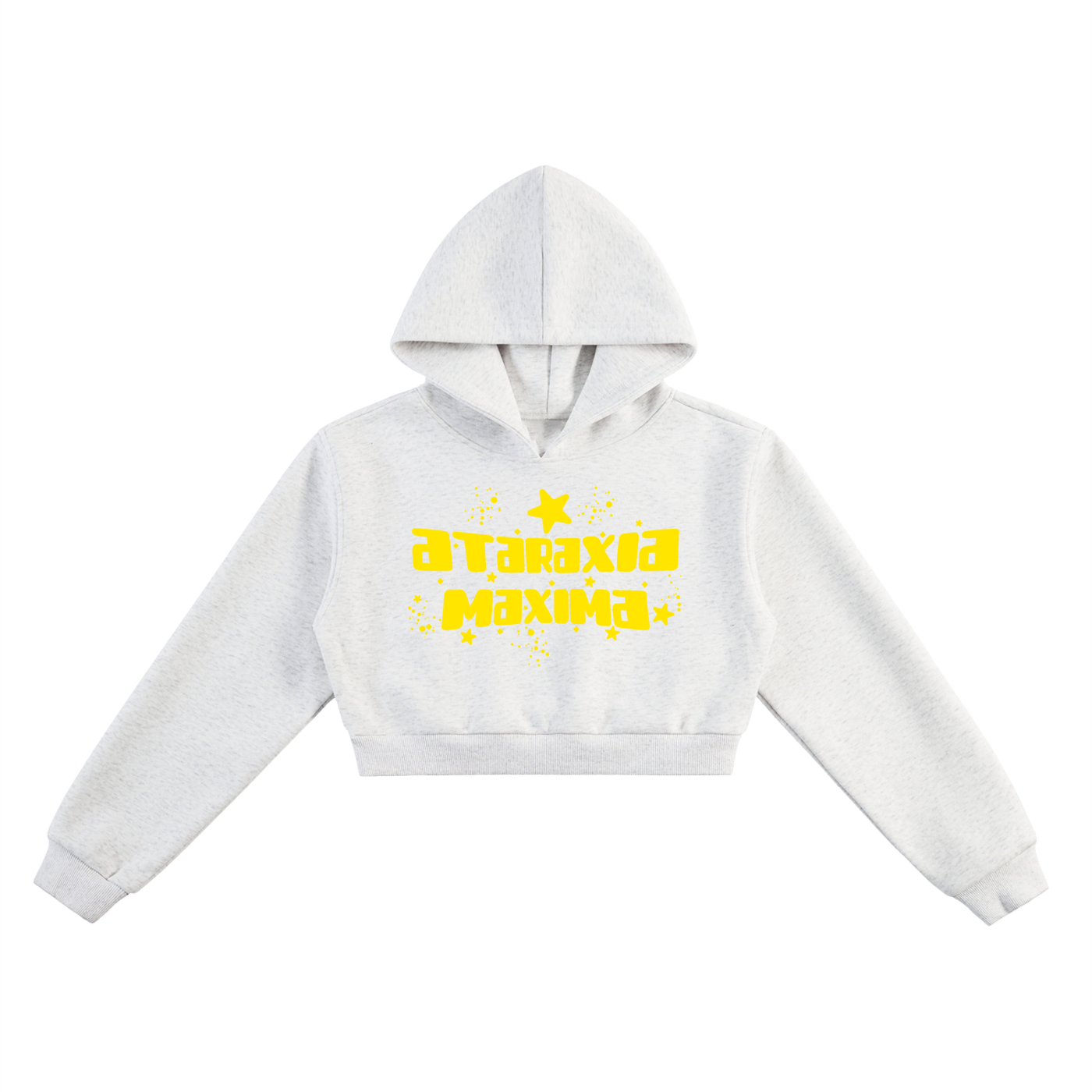 Afrika Cropped Hoodie