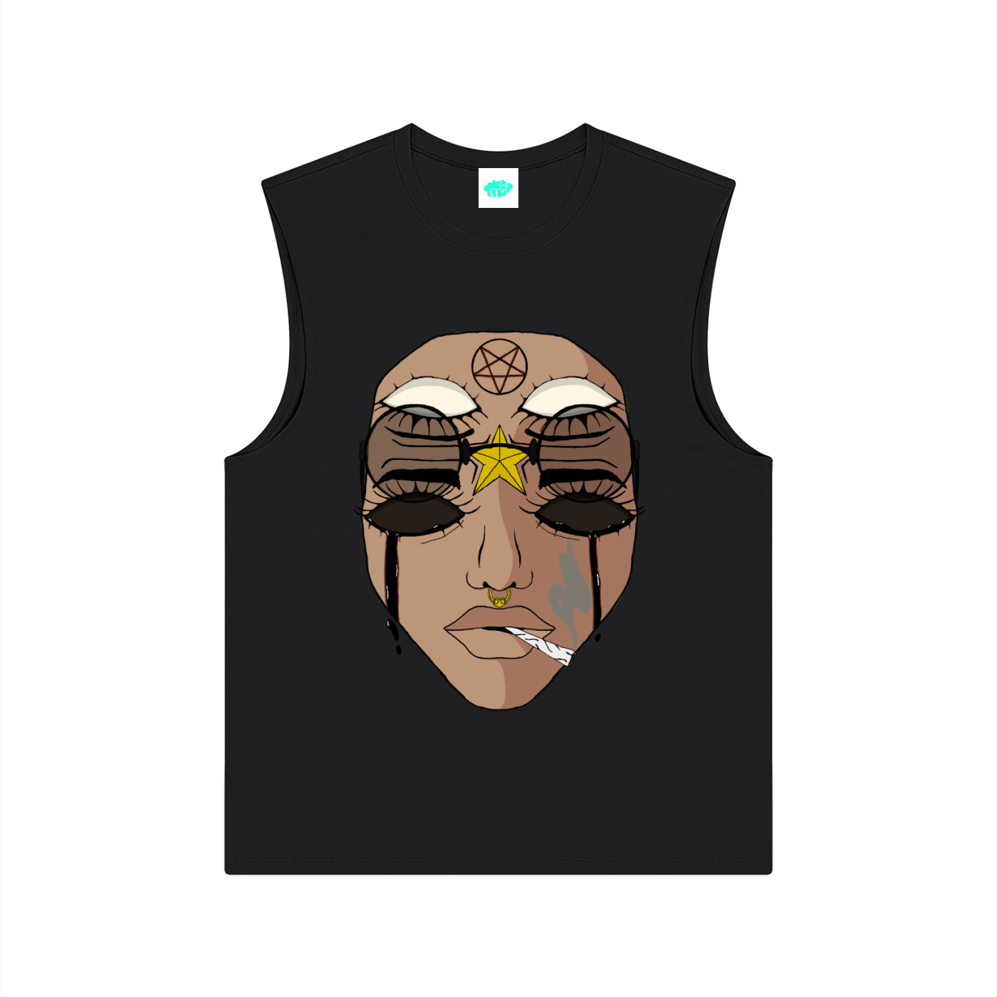6 Eyes Tank Top