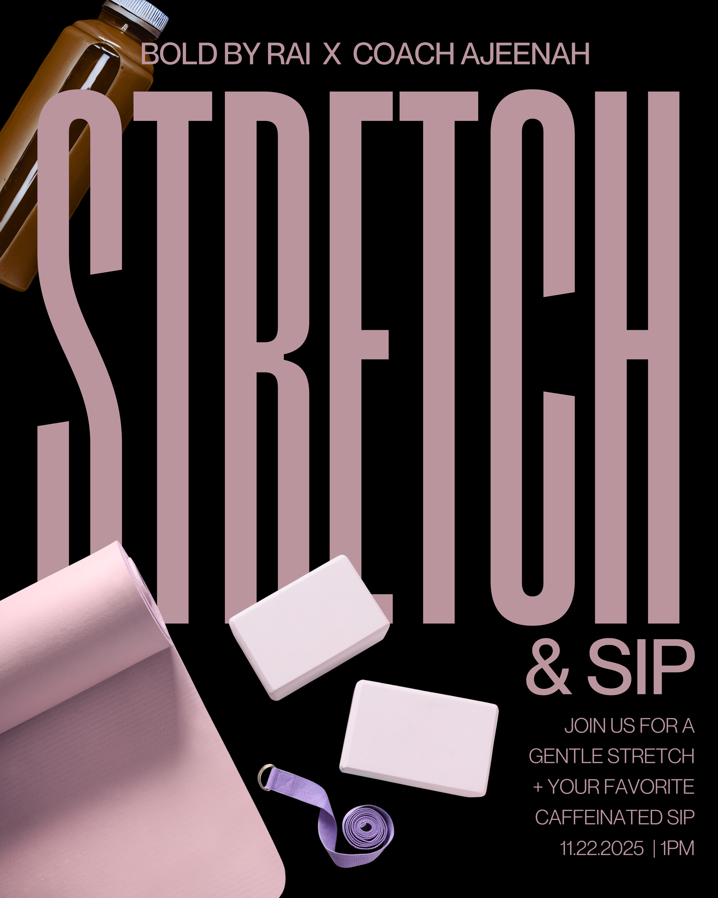 Stretch & sip