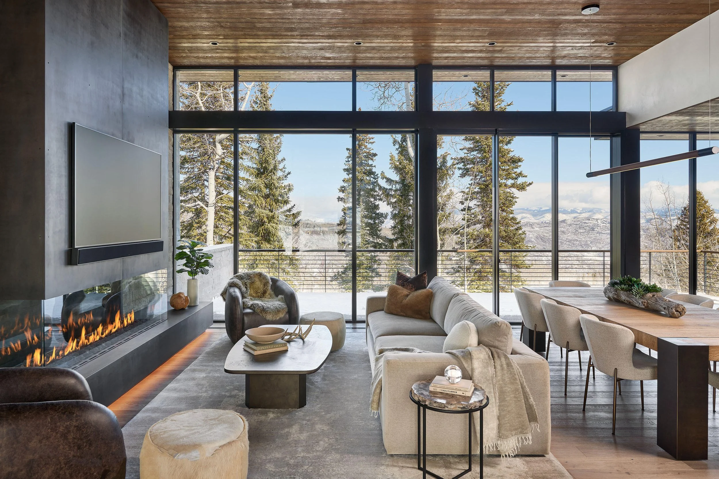 Aspen home front windows