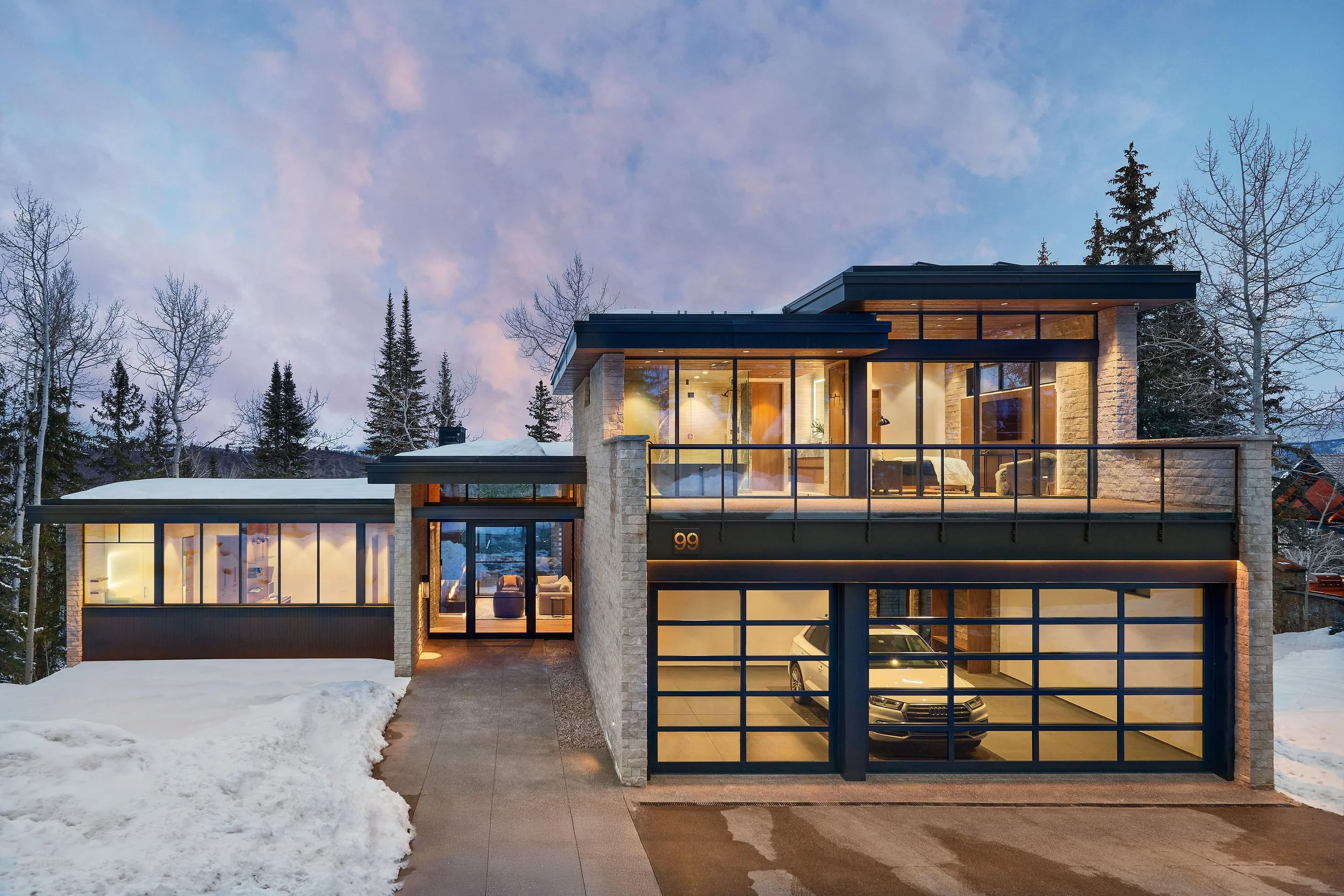 Aspen home front windows