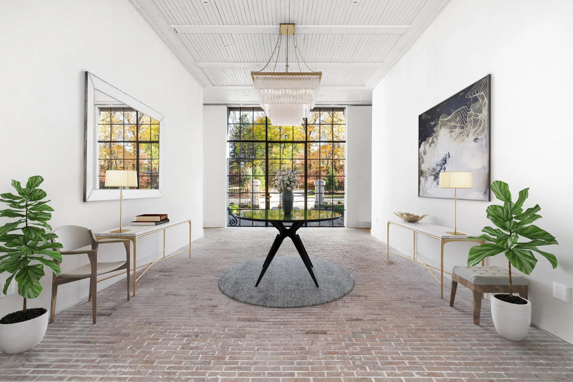 Tuxedo Park Manor steel doors