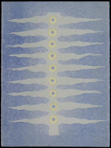 "Hybrid 3", 2010, monotype on Arches 88, 30" x 22", Ed. 1/1