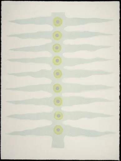 "Hybrid 7", 2010, monotype on Arches 88, 30" x 22", Ed. 1/1