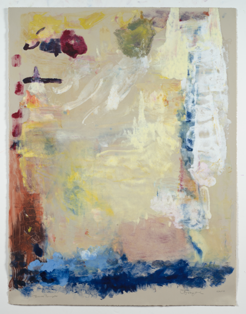 TARANTA REIMAGNED, II, 2026, Monotype of BFK Rives Gray, 30” x 22”, Ed. 1/1