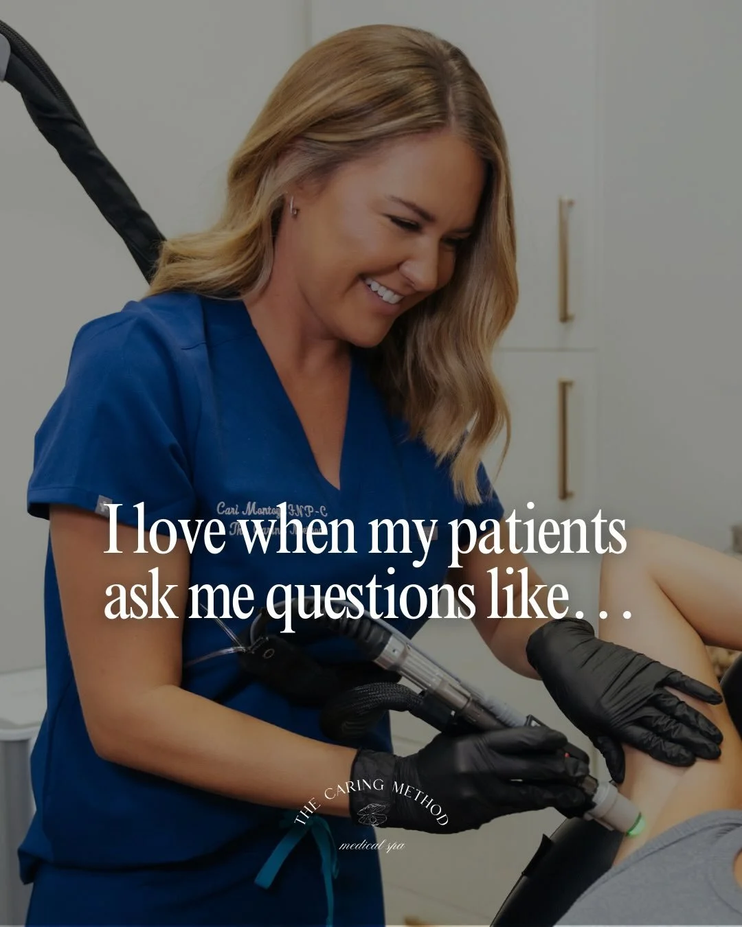 Some of my favorite appointments start with questions patients think they shouldn&rsquo;t ask.

At The Caring Method, education isn&rsquo;t an add-on.
It&rsquo;s the foundation.

So if you&rsquo;ve ever worried about asking &ldquo;too many&rdquo; que