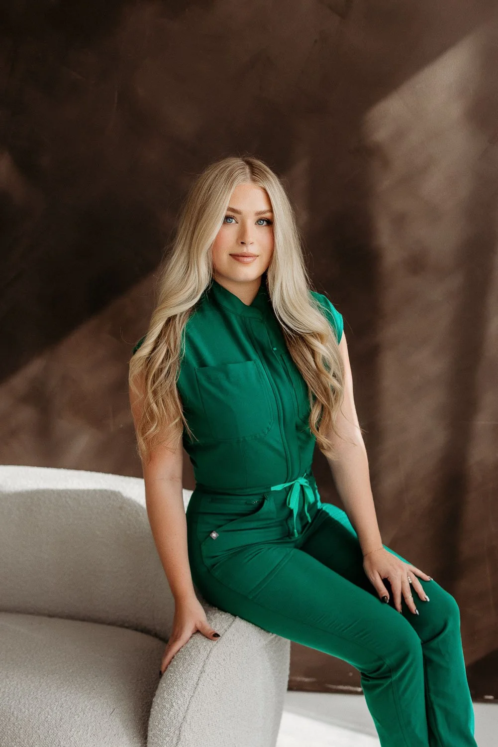 Hayden Cauthron, a licensed esthetician and certified laser technician.