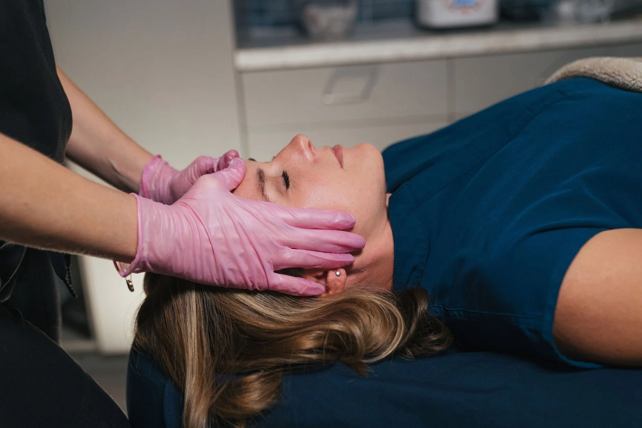 Facial treatment in Peoria, AZ.