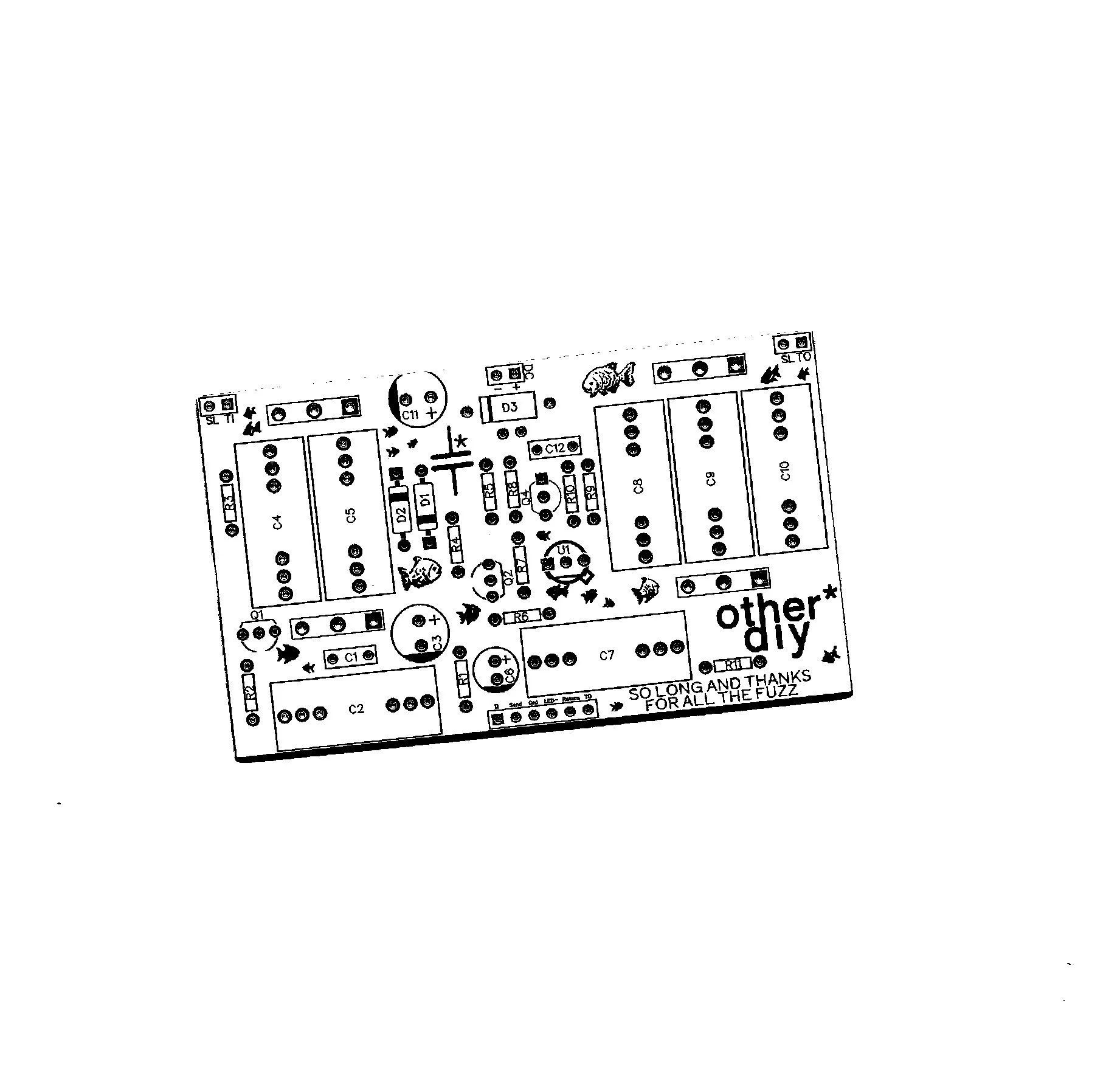 So Long and Thanks for All the Fuzz PCB