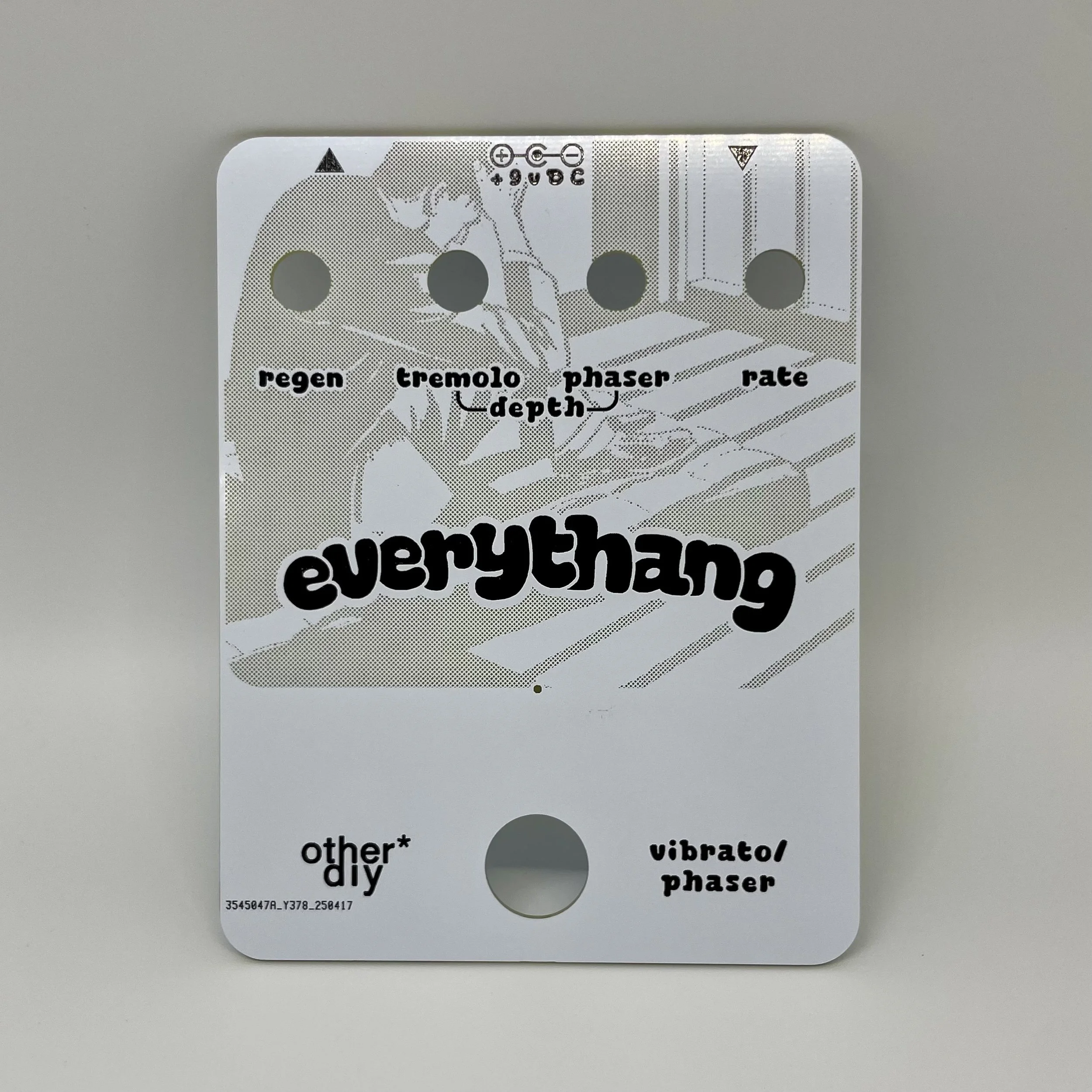 Everythang Vibrato/ Phaser FACEPLATE