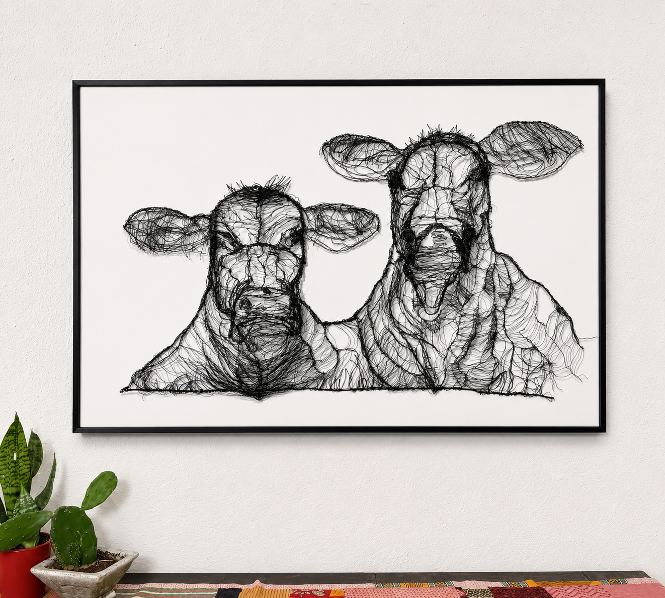 Wire Cows