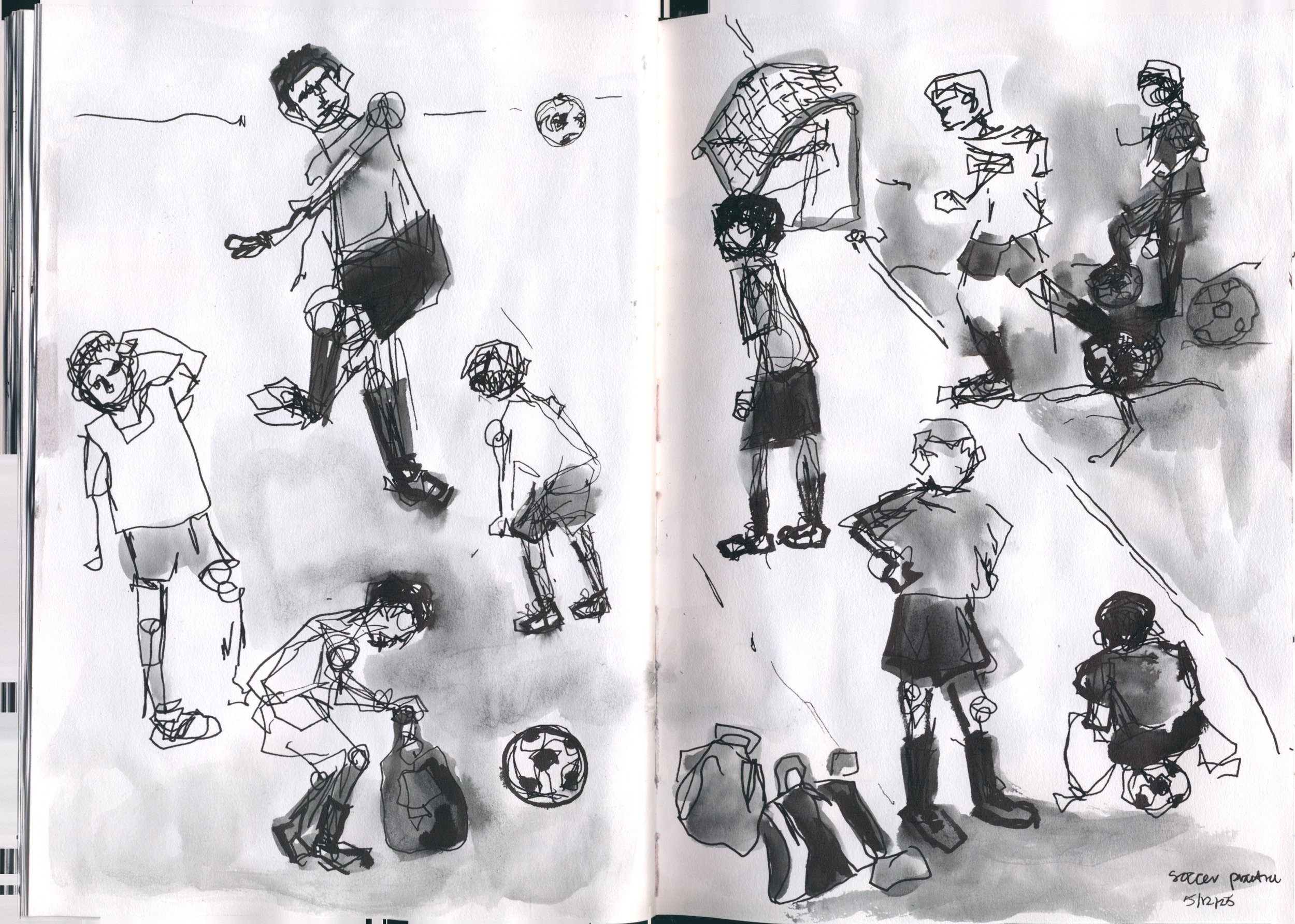 At Soccer Practice