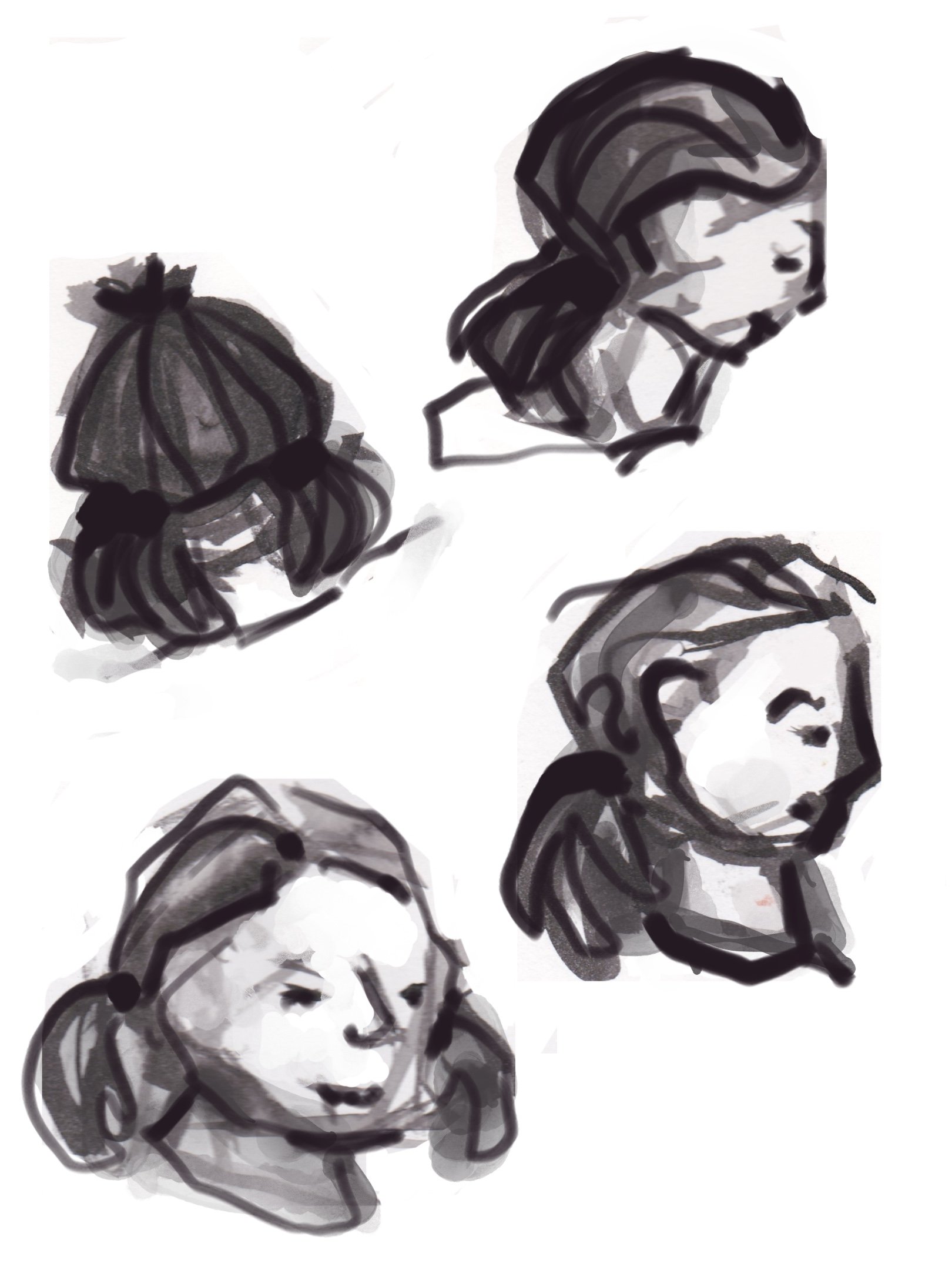 Playground Studies 4, India Ink and Digital