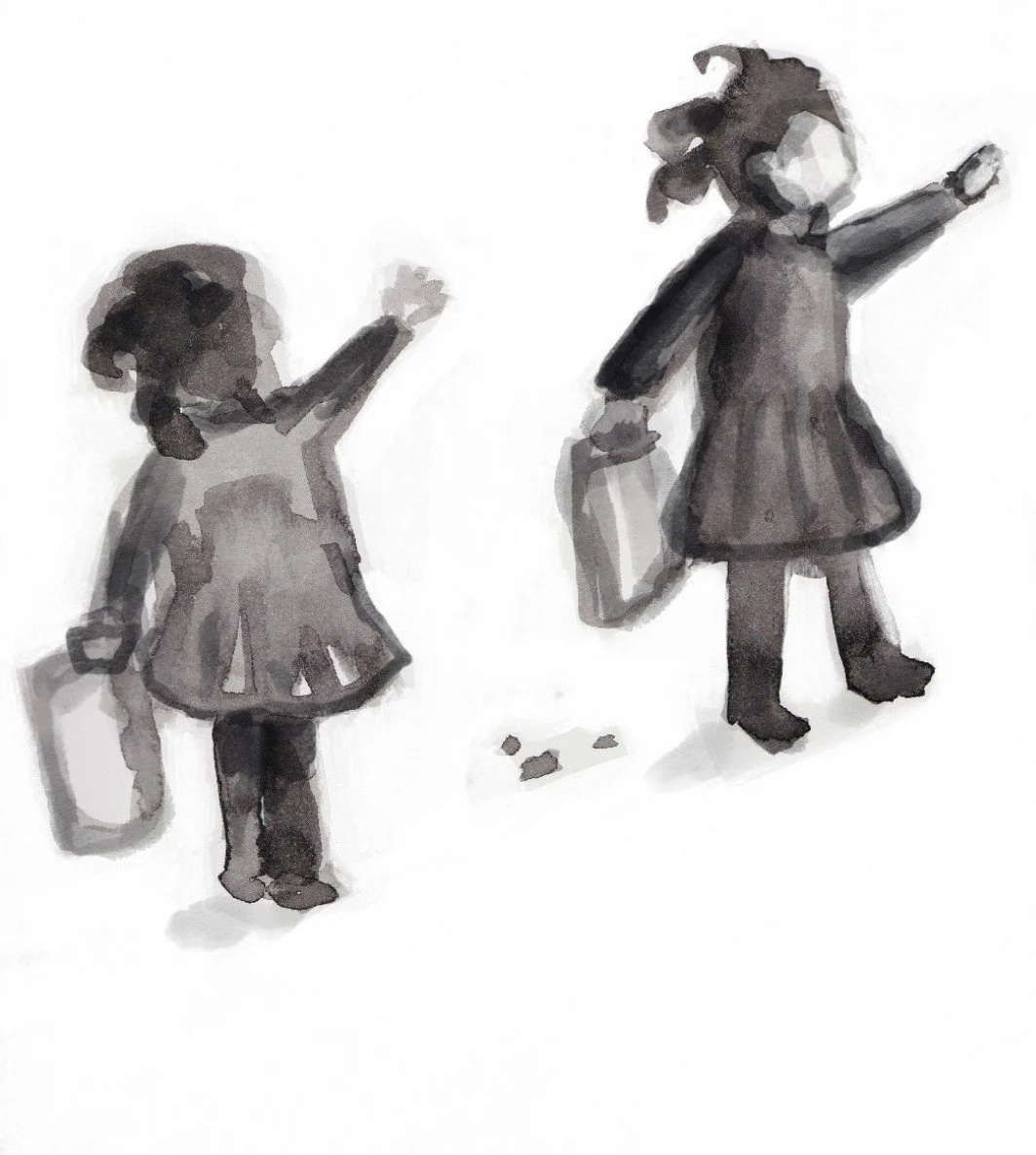 Playground Studies 2, India Ink and Digital