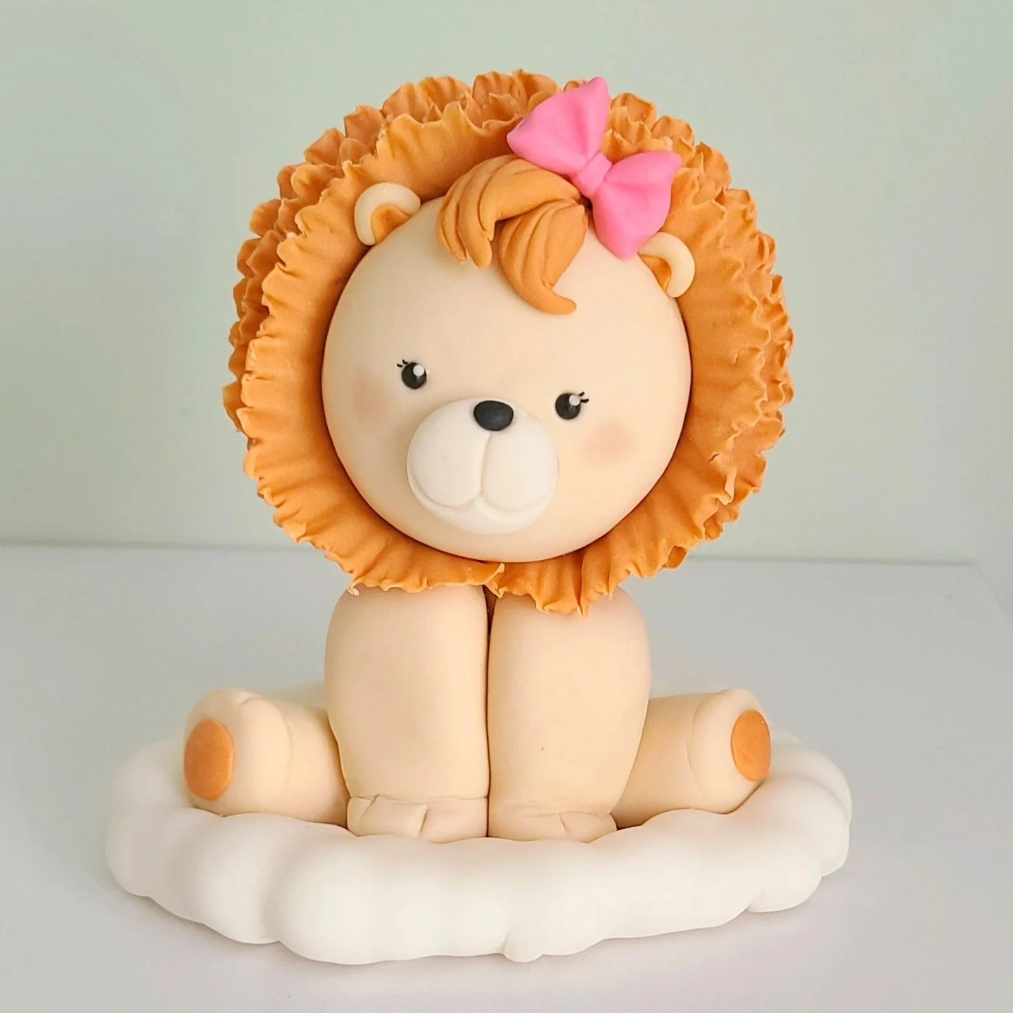 Cute Baby Lion Custom cake toppers for local pick-up or shipped to you! 
.
.
.
#SaraHallCake #customcakes #safaricake #lioncake #caketopper