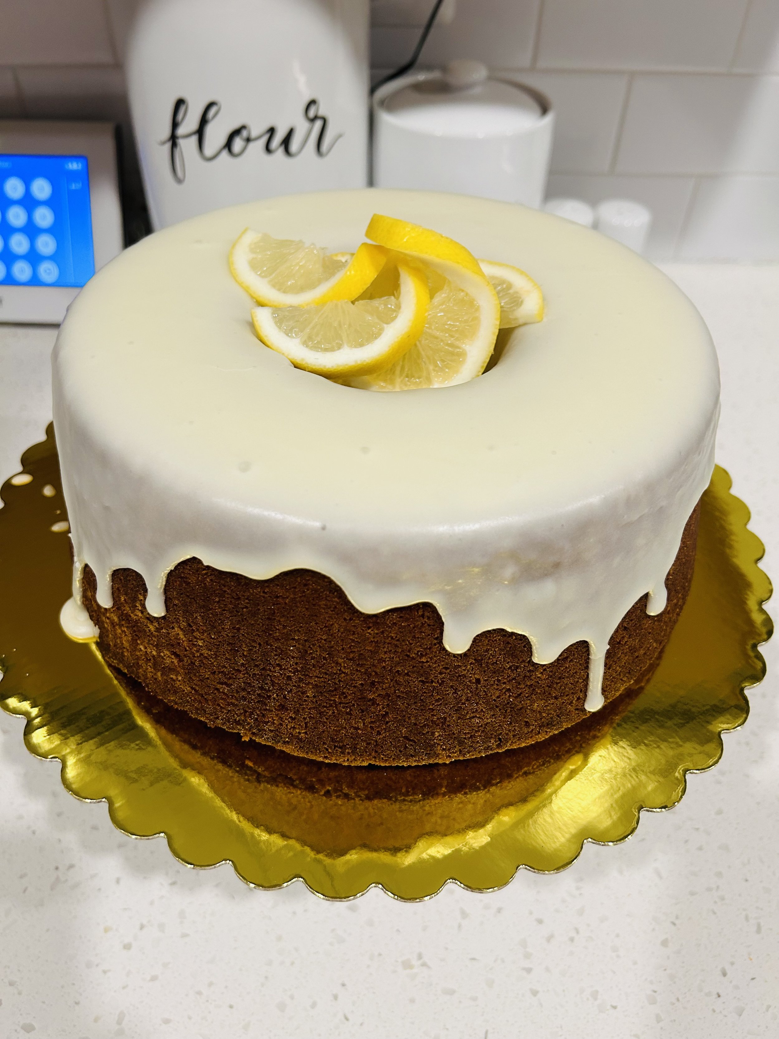Lemon & Cream Pound Cake