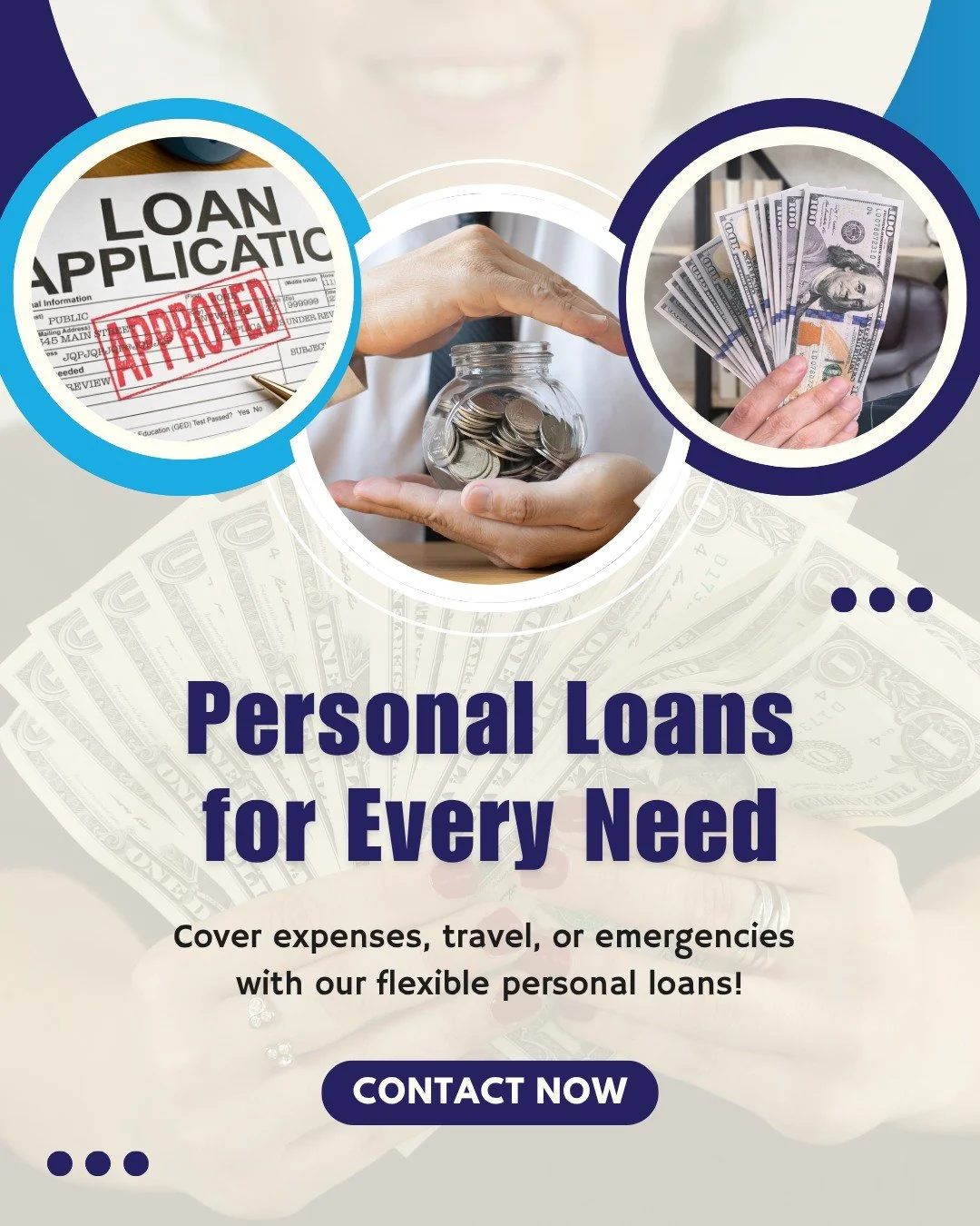 Are you looking to consolidate debt, make updates to your home, pay for vehicle repairs, etc. At Loudoun Credit Union we offer personal loans up to $50,000 for all of your financial needs. Speak with one of our Loan Specialist to see if you qualify t
