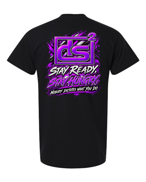Black Stay Hungry T-shirt