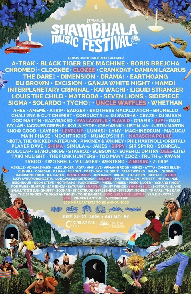 Babes To See at Shambhala festival 2026