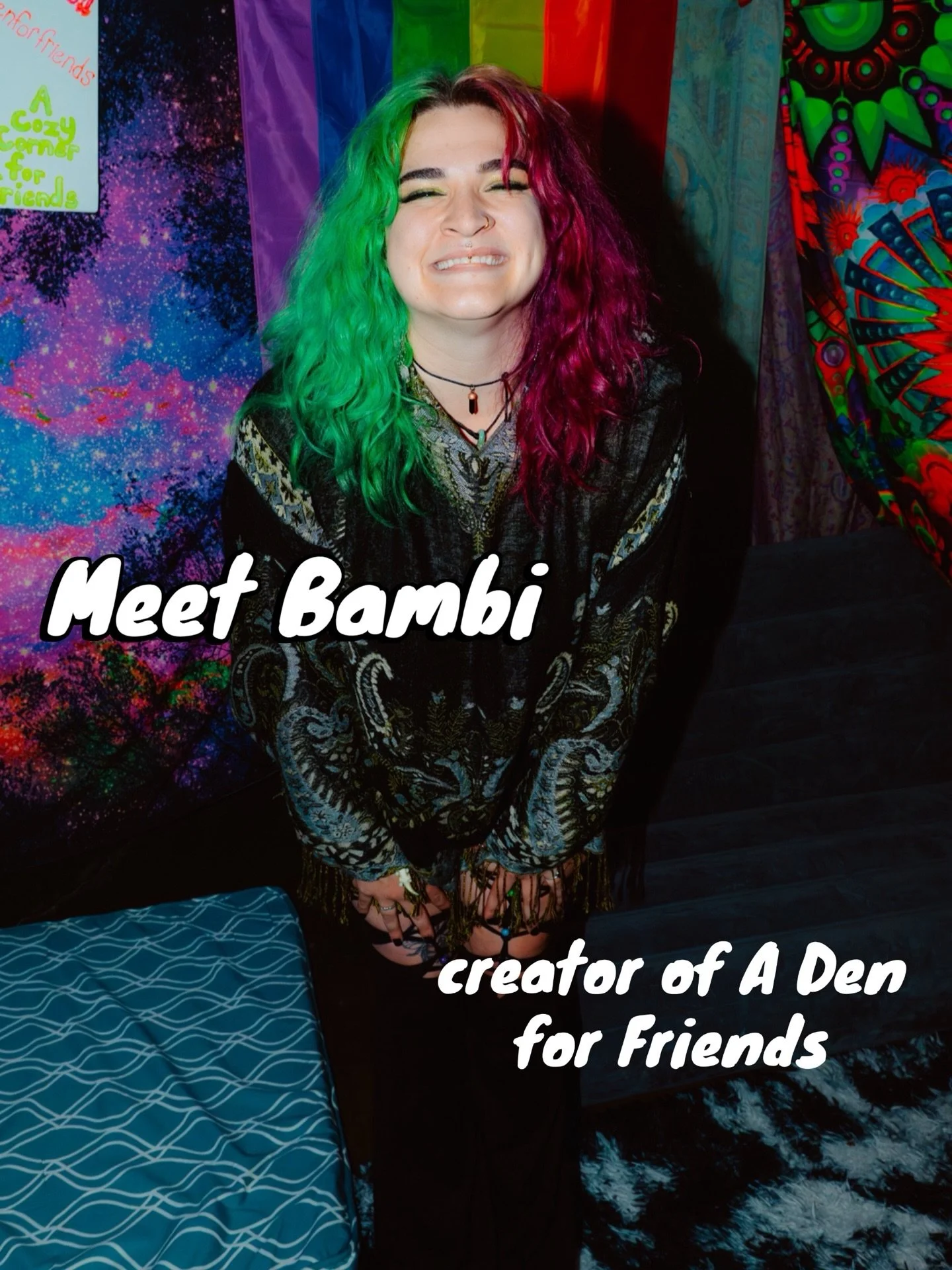 When @bamskiiii approached us about her idea for @adenforfriends last summer, we were thrilled! She first activated The Den at our summer show in 2025, and The Den hasn&rsquo;t missed a single LA show since then. 

We&rsquo;re super grateful to Bambi