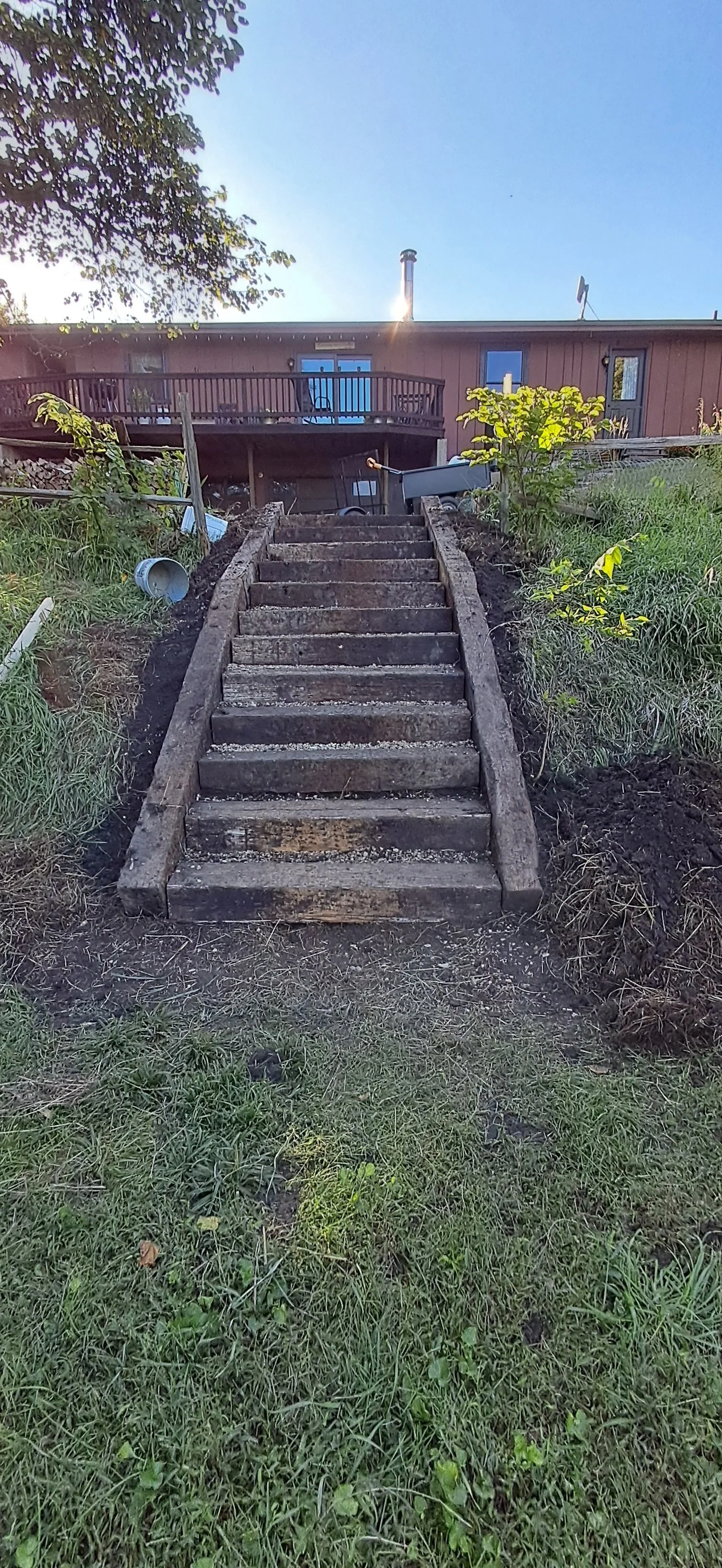 Backyard Steps
