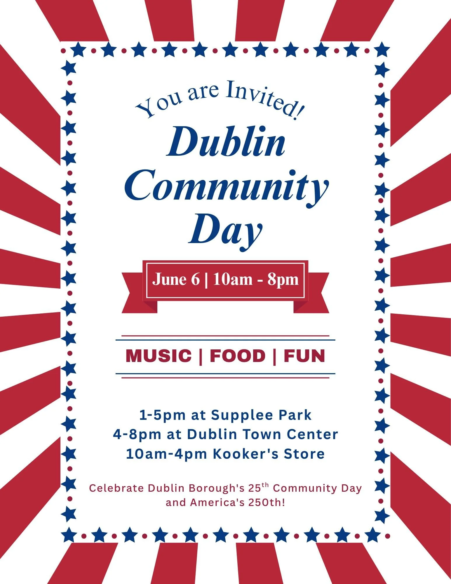 🎪 Save the Date! 🤩

Dublin Community Day is coming up, and ✨Blue Haven Studio ✨ is one of the sponsors this year!🤩🌊 located at @dublintowncenter ! We&rsquo;ll be there from 4-8pm! 

We&rsquo;re so thankful to be a part of such an amazing local co
