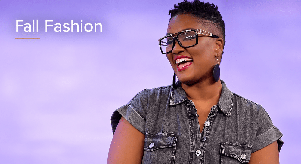 Keyshonna Miller-McNeil on WFLA discussing fall fashion