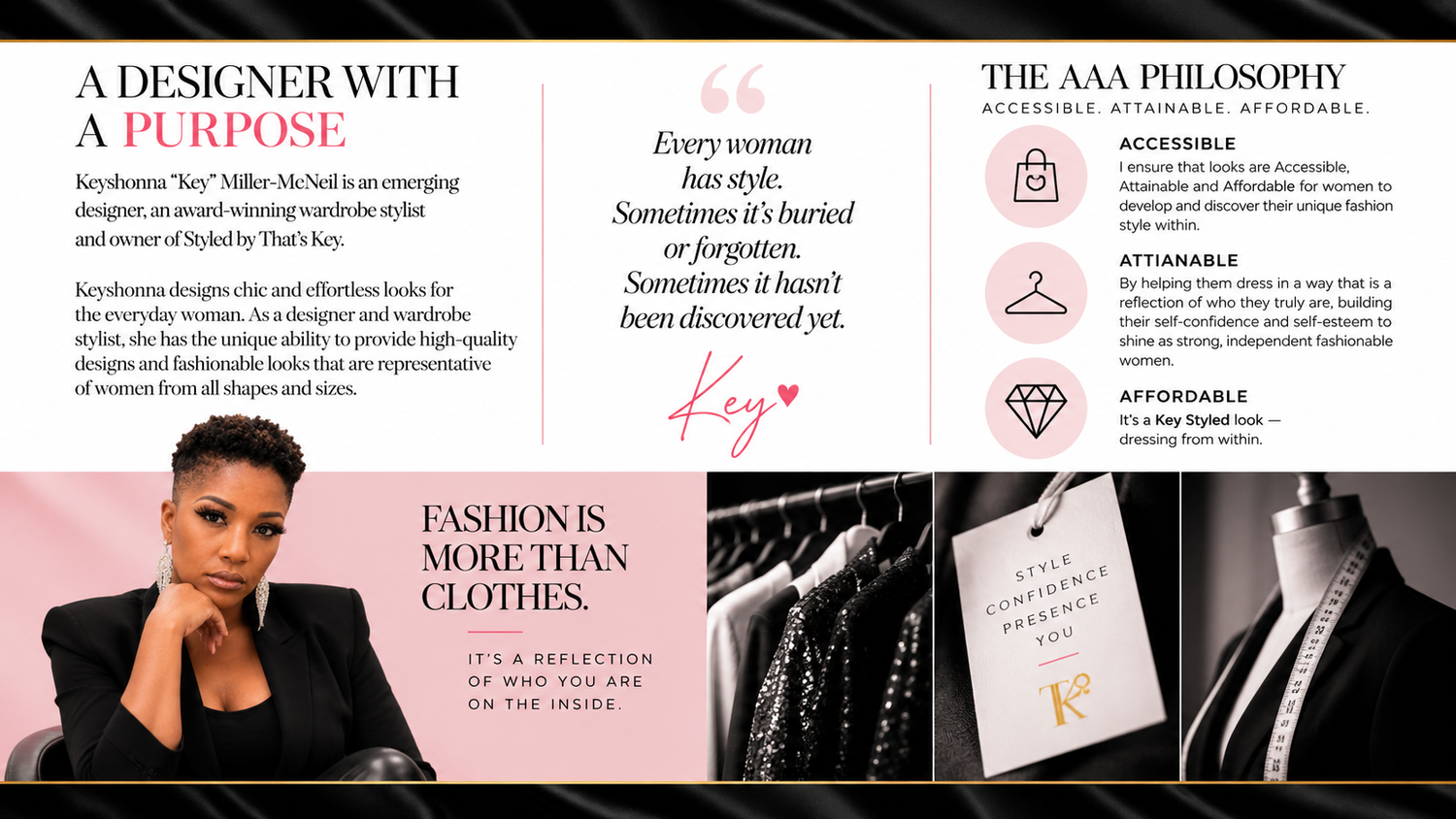 A Designer With Purpose — Keyshonna Key Miller-McNeil and the That's Key AAA Philosophy
