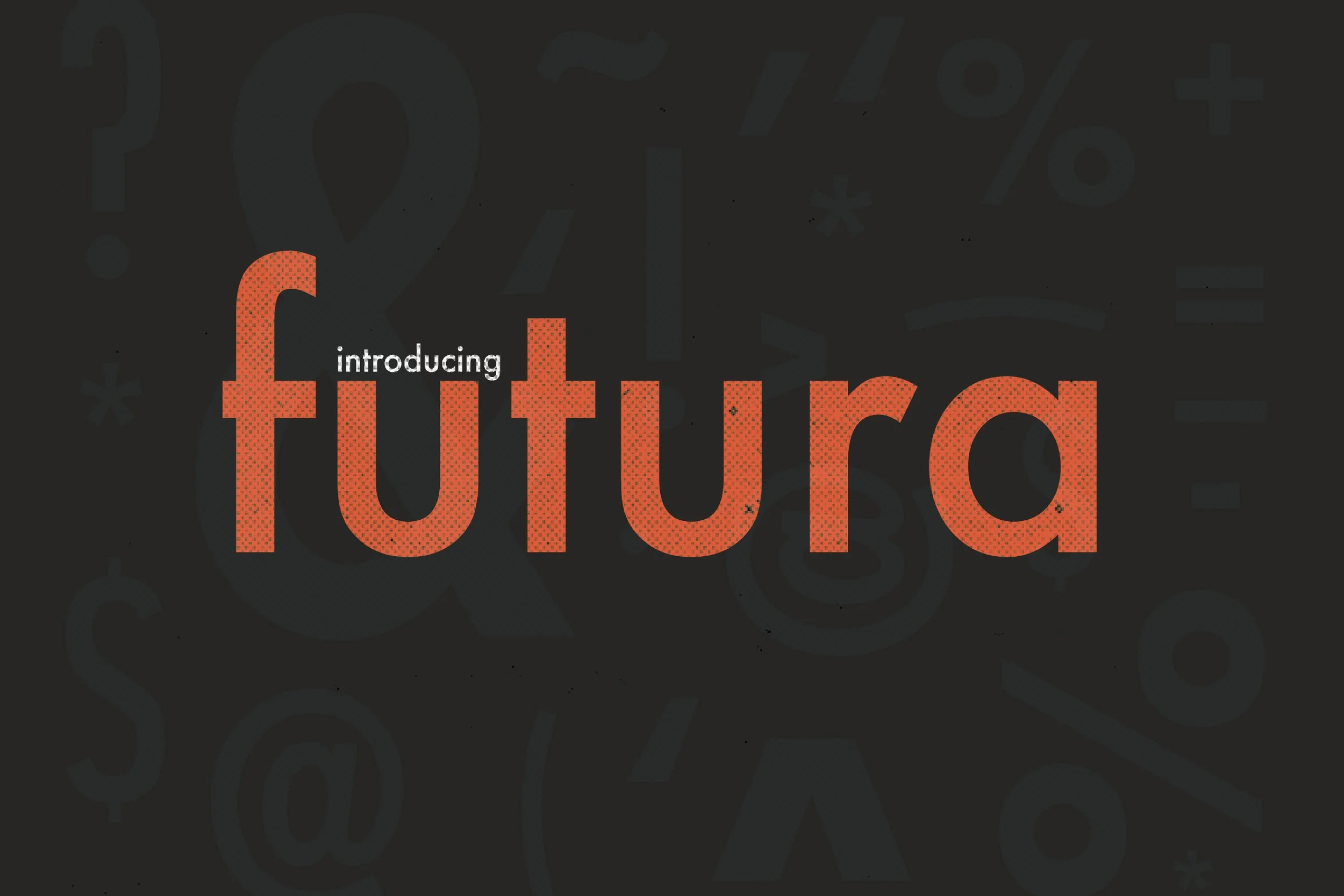 Futura Type Book