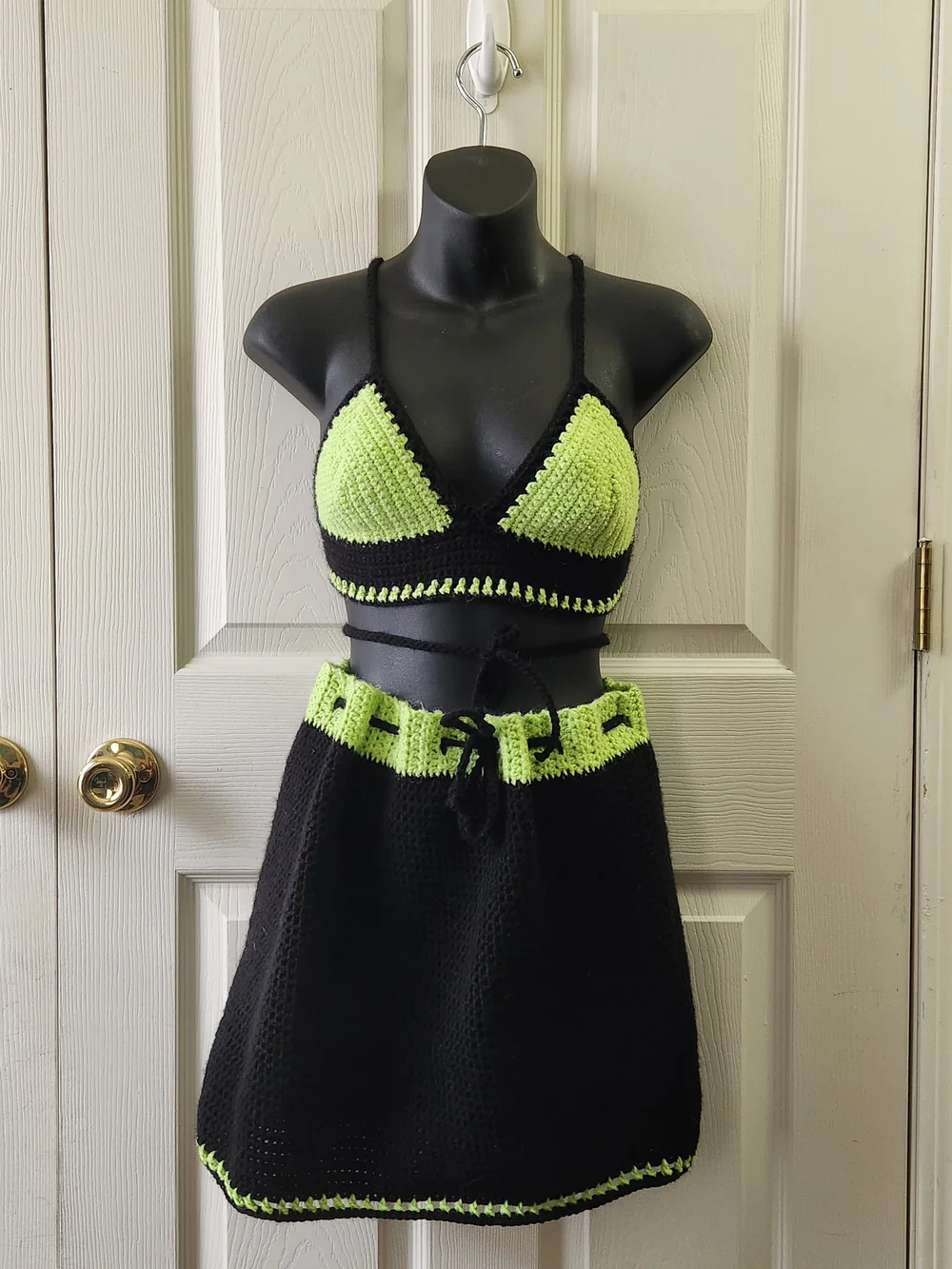 mid length sage green dress Bohemian Dress