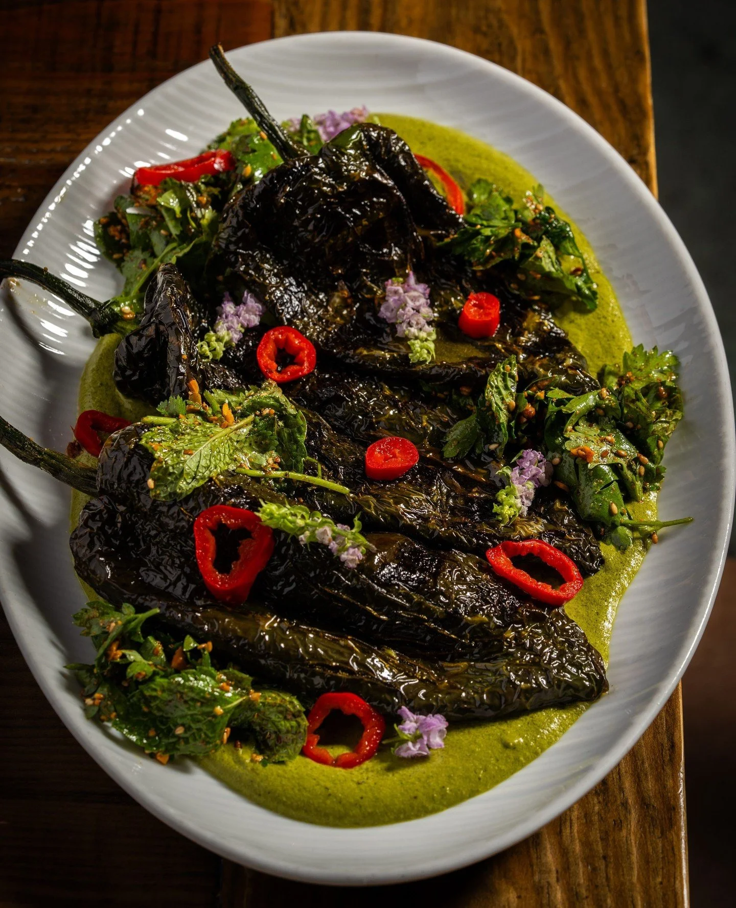 Proof that vegetables can steal the show.⁠
⁠
| charred peppers | roasted baby carrots | blistered green beans | smashed boardwalk potatoes |