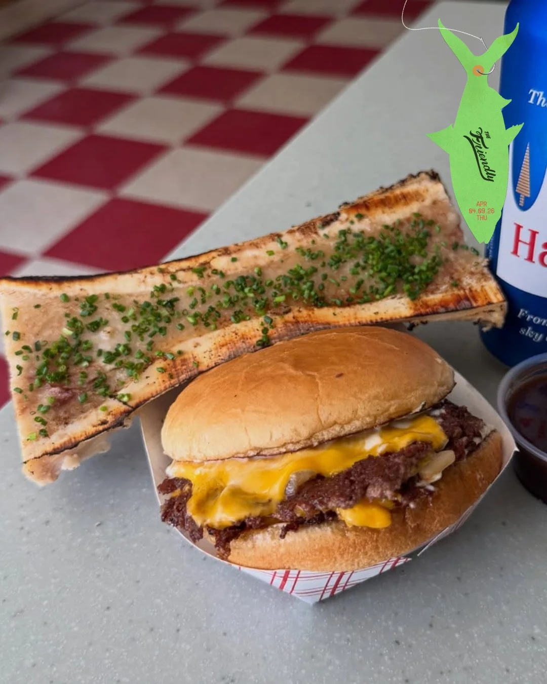 For night two of 3 Nights at Sea, we're bringing in the Friendly crew to take over the kitchen &mdash; expect their iconic smashburgers and a handful of al carte specials made just for the night. This Thursday starting at 5pm until sold out. ⁠
⁠
Twic