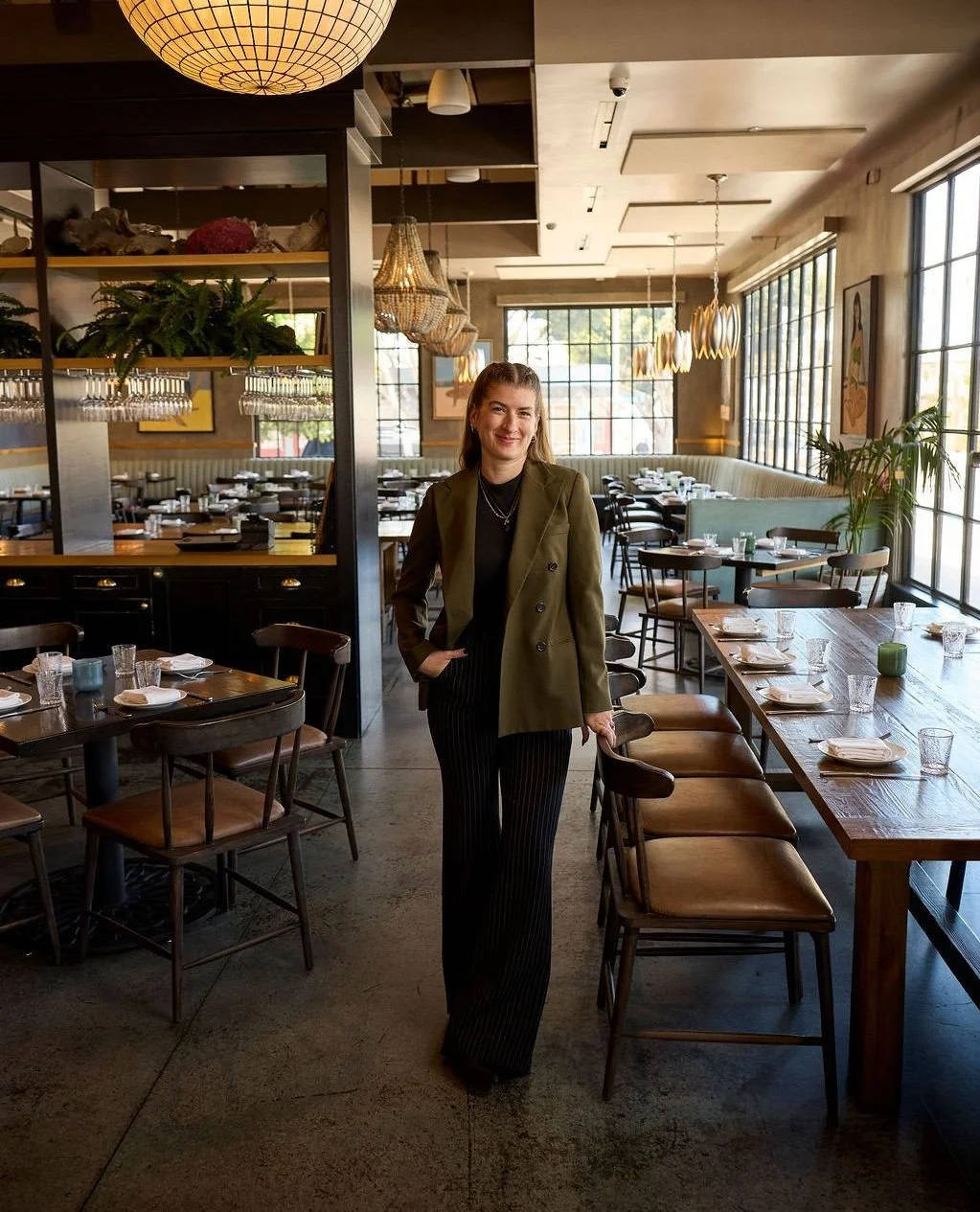 Meet Amy, our Assistant General Manager.⁠
⁠
Amy has lived this industry from every angle, line cook, bartender, pastry chef, coffee shop manager, and it shows in the way she leads.⁠
⁠
In her two years at Herb &amp; Sea, we have been continually moved