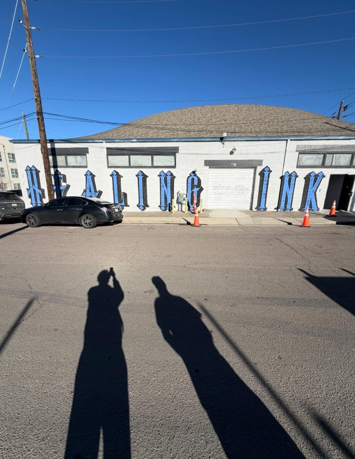 The Healing Ink pop-up studio in Denver, CO. Tattooed 22 survivors, first responders and families of the deceased from multiple incidents of mass violence.