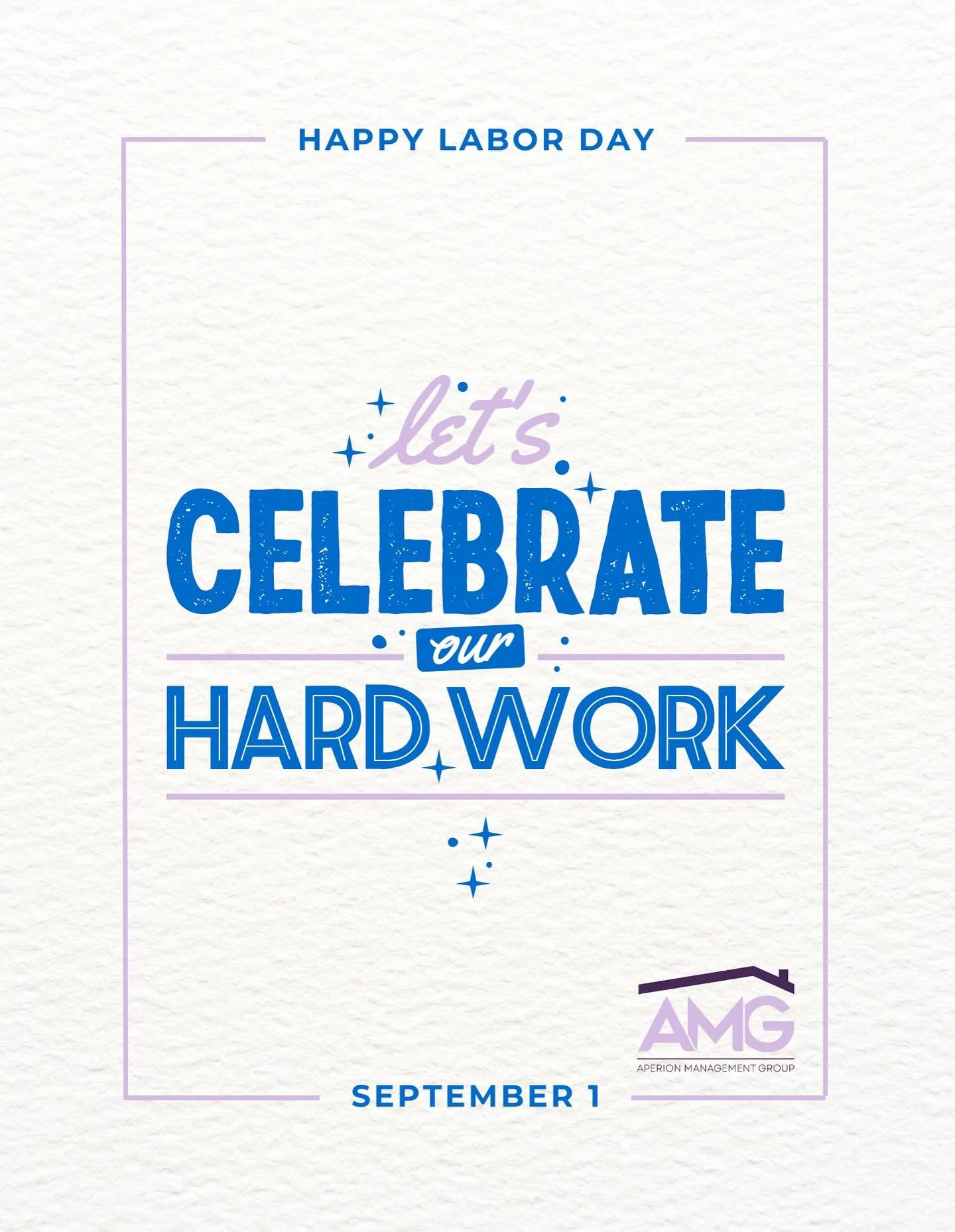 We’re taking a little time to honor the hard work #teamAperion puts in every day. πͺβ¨
Our office will be closed on Monday, September 1st for Labor Day.
We hope everyone else does the same and enjoys the long weekend! π²βοΈ
We’ll be back on