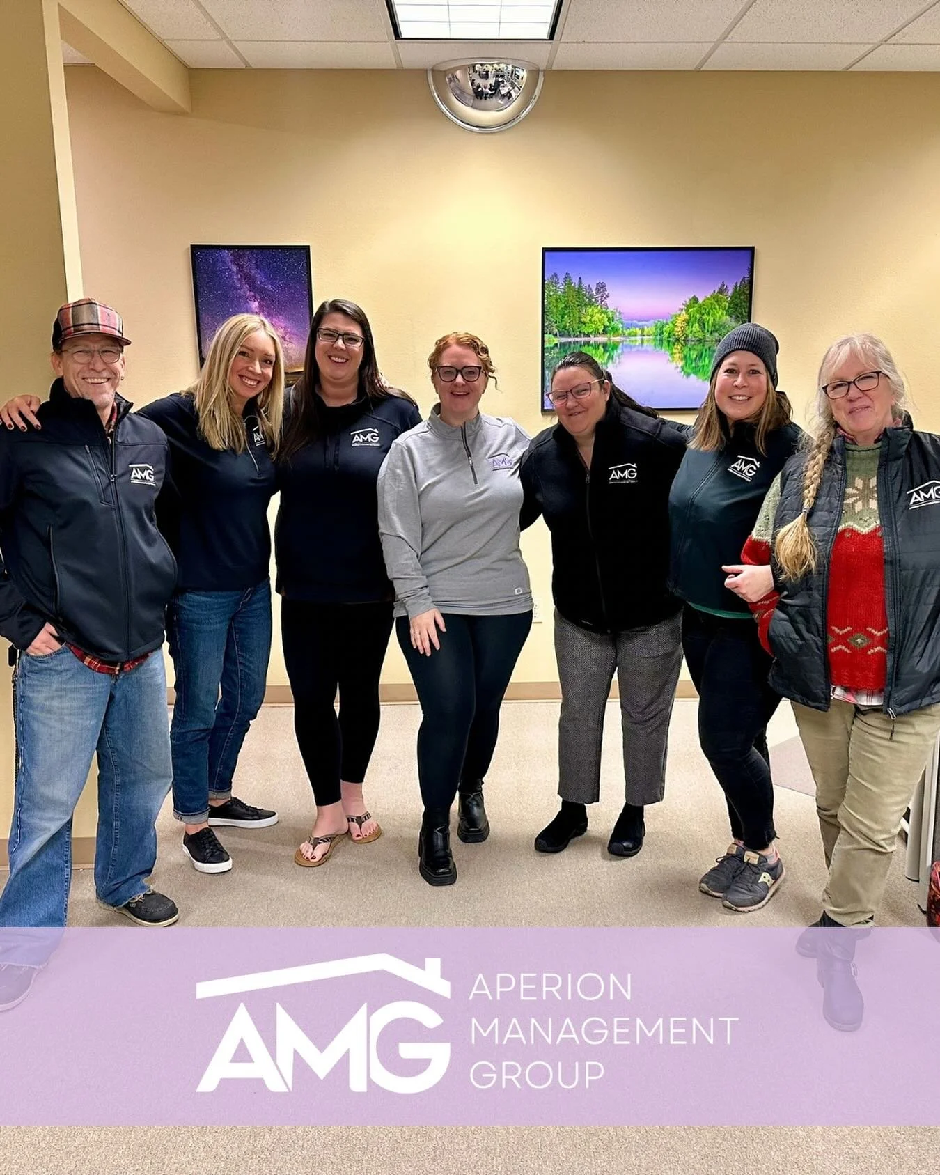 Today we&rsquo;re extra thankful&hellip; because nothing says &ldquo;holiday cheer&rdquo; like AMG swag showing up at the office. 🎁💜

We love it! #teamAperion