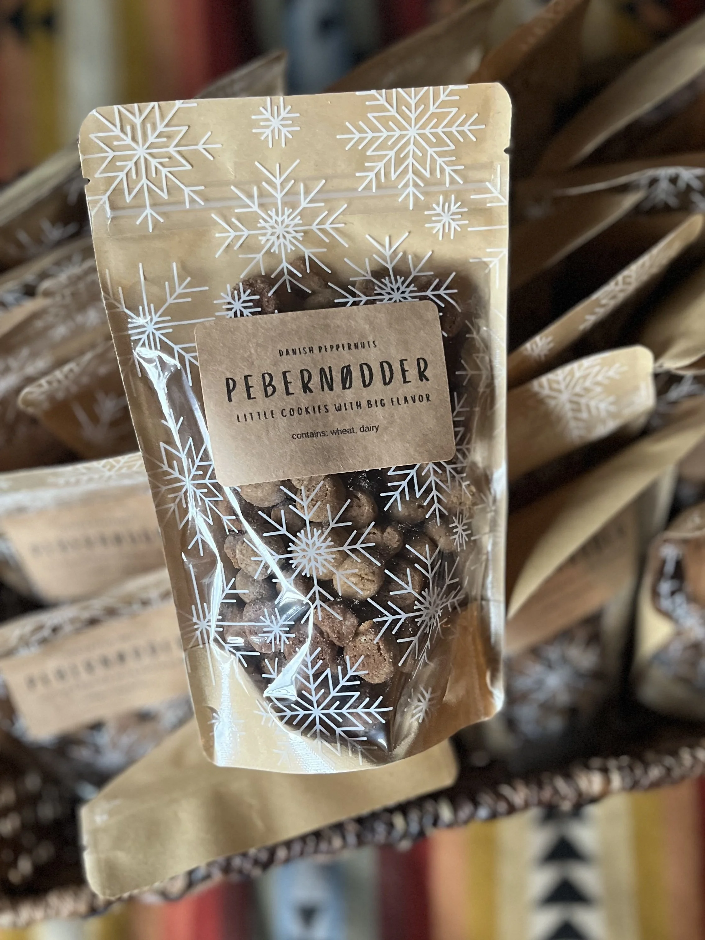 Pebernødder (Tiny ginger cookies)