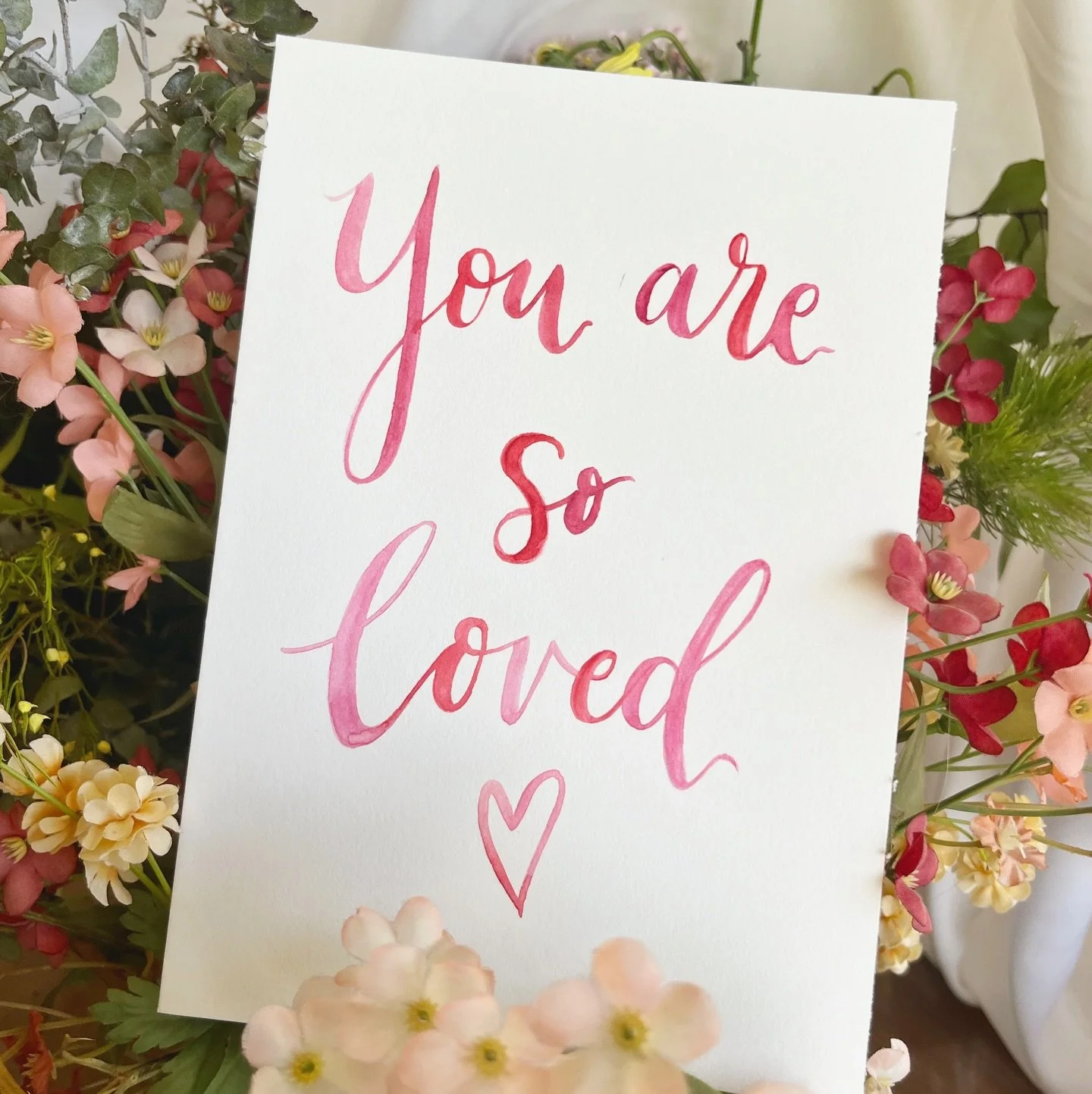 ❤️❤️

#watercolourcalligraphy #watercolourlettering #watercolourillustration #morningtonpeninsula