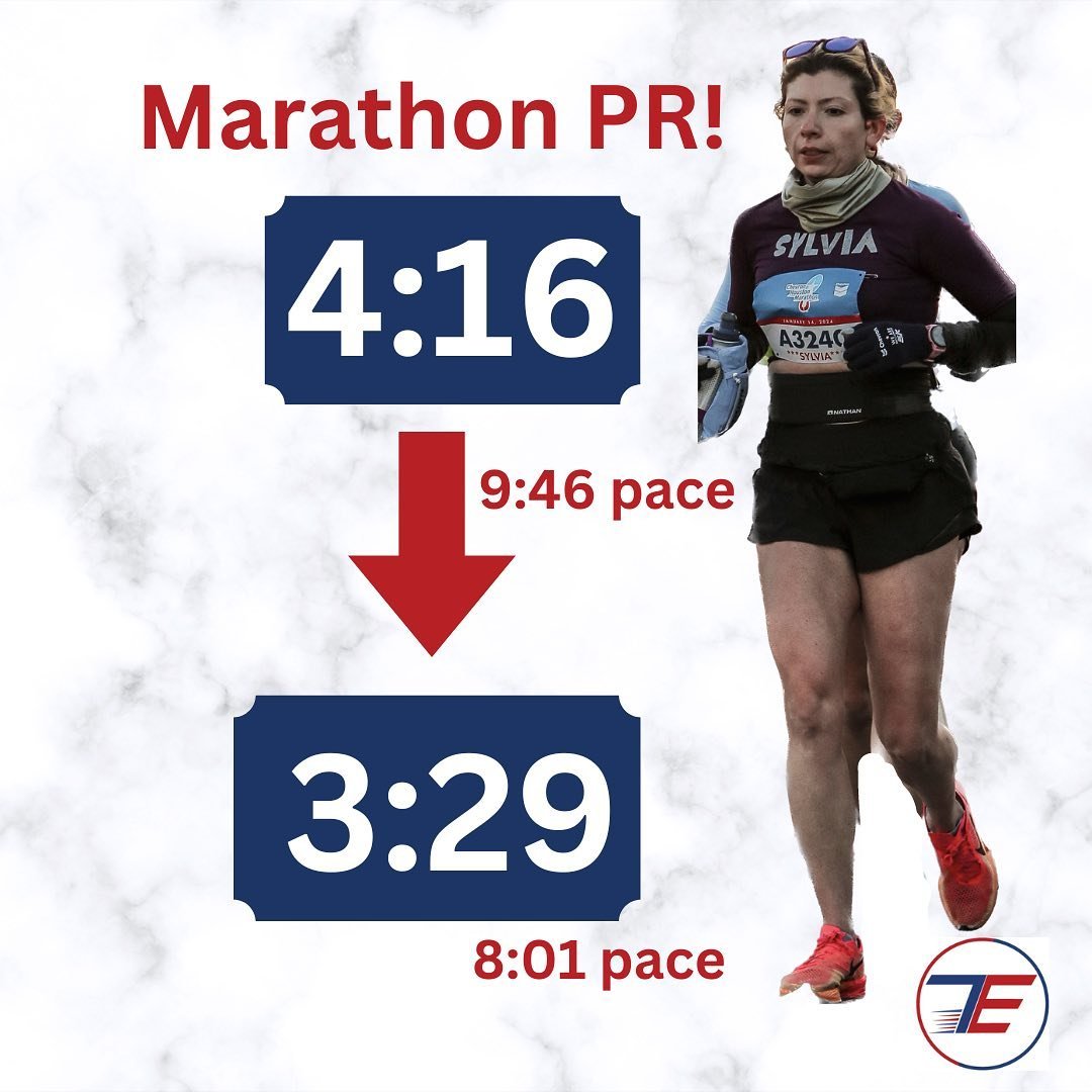 I have to brag on Sylvia!!! We&rsquo;ve been working together since last spring and had an amazing first marathon training cycle through the Houston heat and humidity (and by we I mean she because I couldn&rsquo;t handle the conditions she trained in