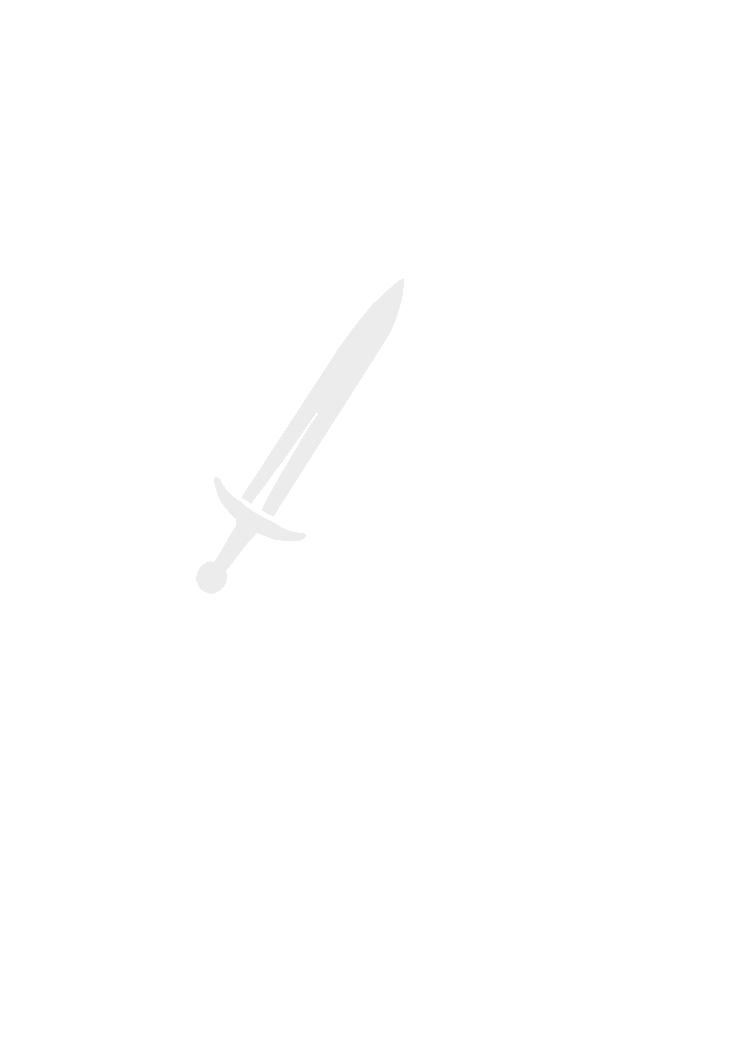 Sword Icon - This illustration was made to denote a character's attack strength on a trading card. It was drawn in Procreate.