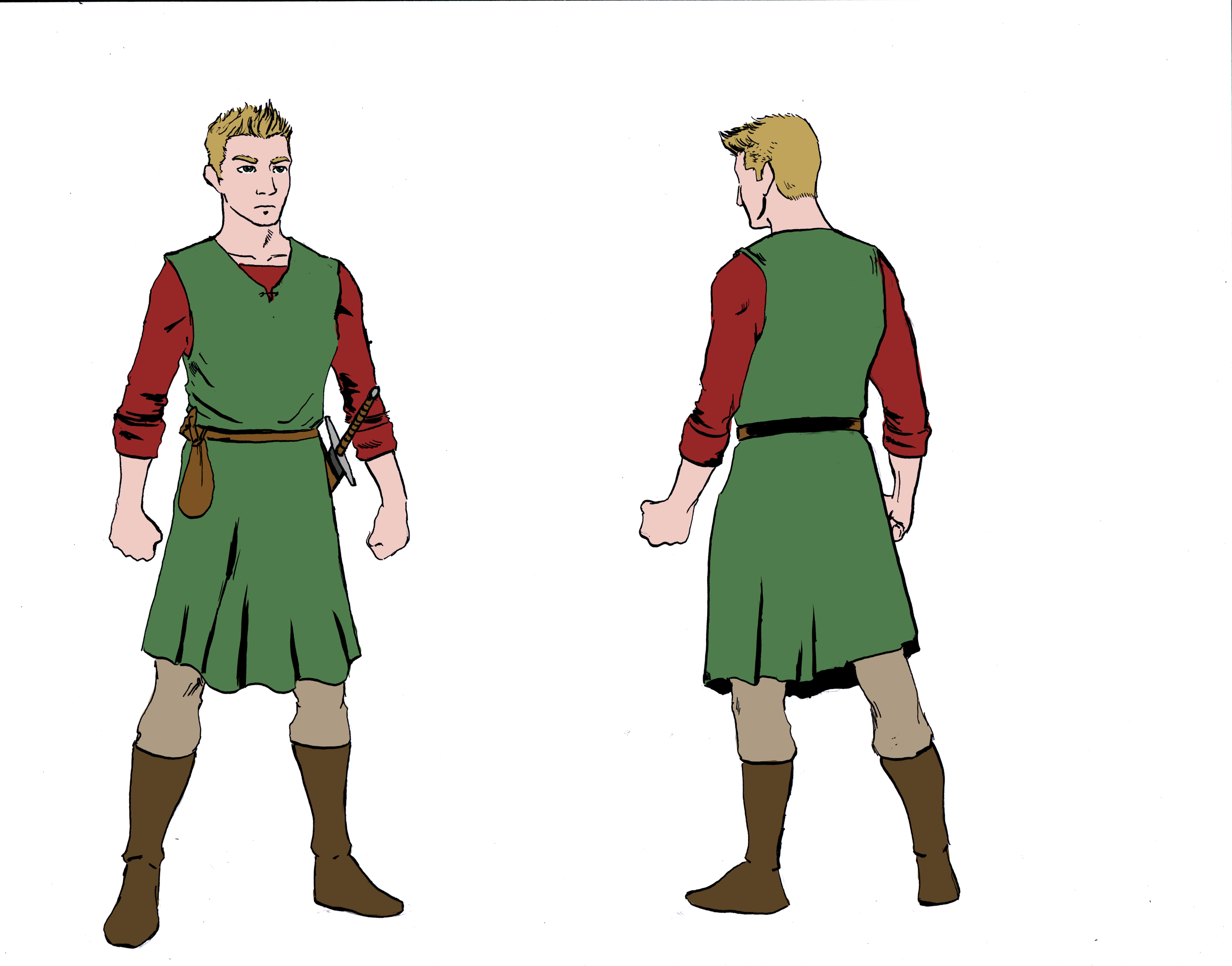 Wyatt Kane - son of Liam and Michael Kane and best friend to Dimitri. Training to become a swordsman.