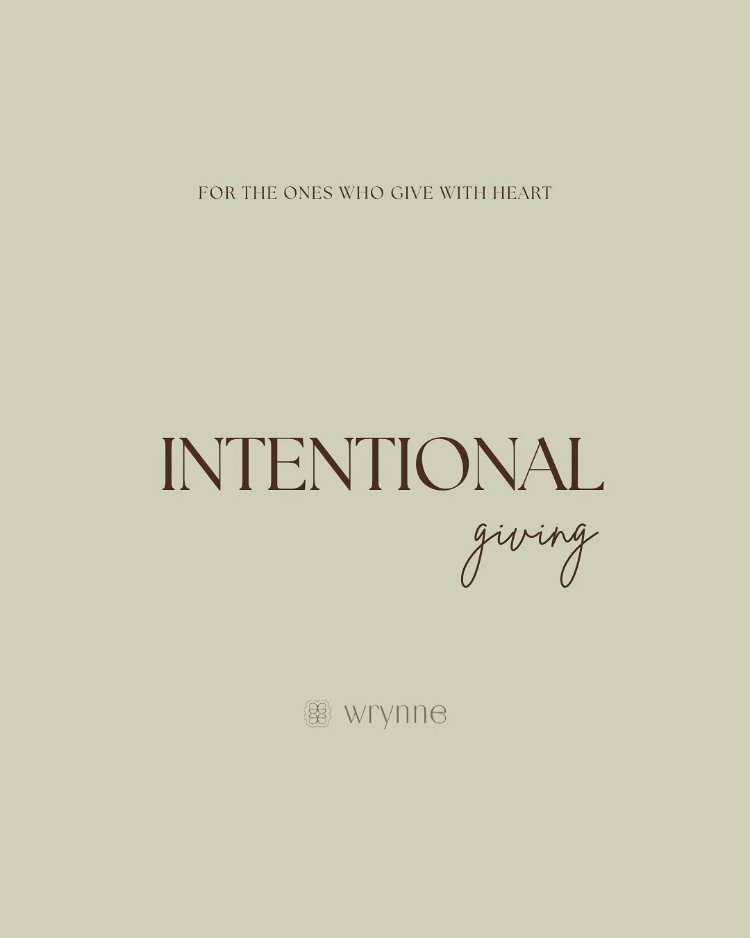 | For the ones who give with heart 🤎 
 
The heart of Wrynne is about connection, intention, and giving thoughtfully, creating moments that feel meaningful for both giver and receiver. 
 
Follow @wrynneandco for more stori