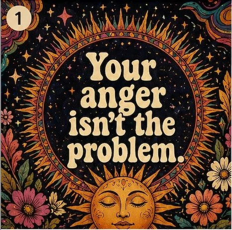Your anger isn&rsquo;t a problem. It&rsquo;s the part of you that remembered you deserve better. But when it&rsquo;s ignored or suppressed&hellip;it turns into: anxiety, resentment, people pleasing, emotional exhaustion. 
You were never taught how to