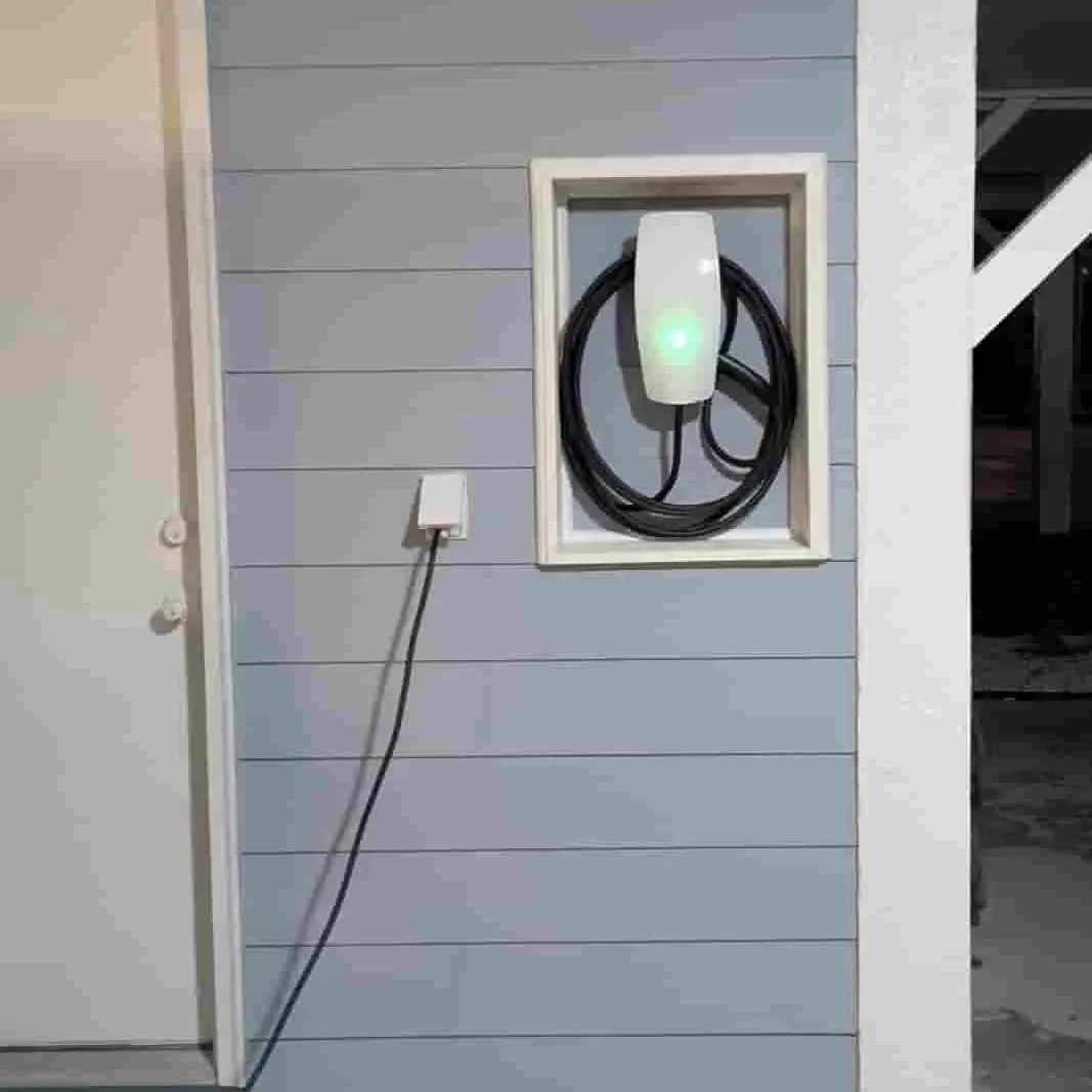 Tesla EV Charger Installation by WaveRider Electric & Automation in Sunset Beach NC