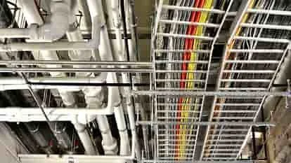 Commercial - Industrial cable tray with rigid conduit installed by WaveRider Electric & Automation