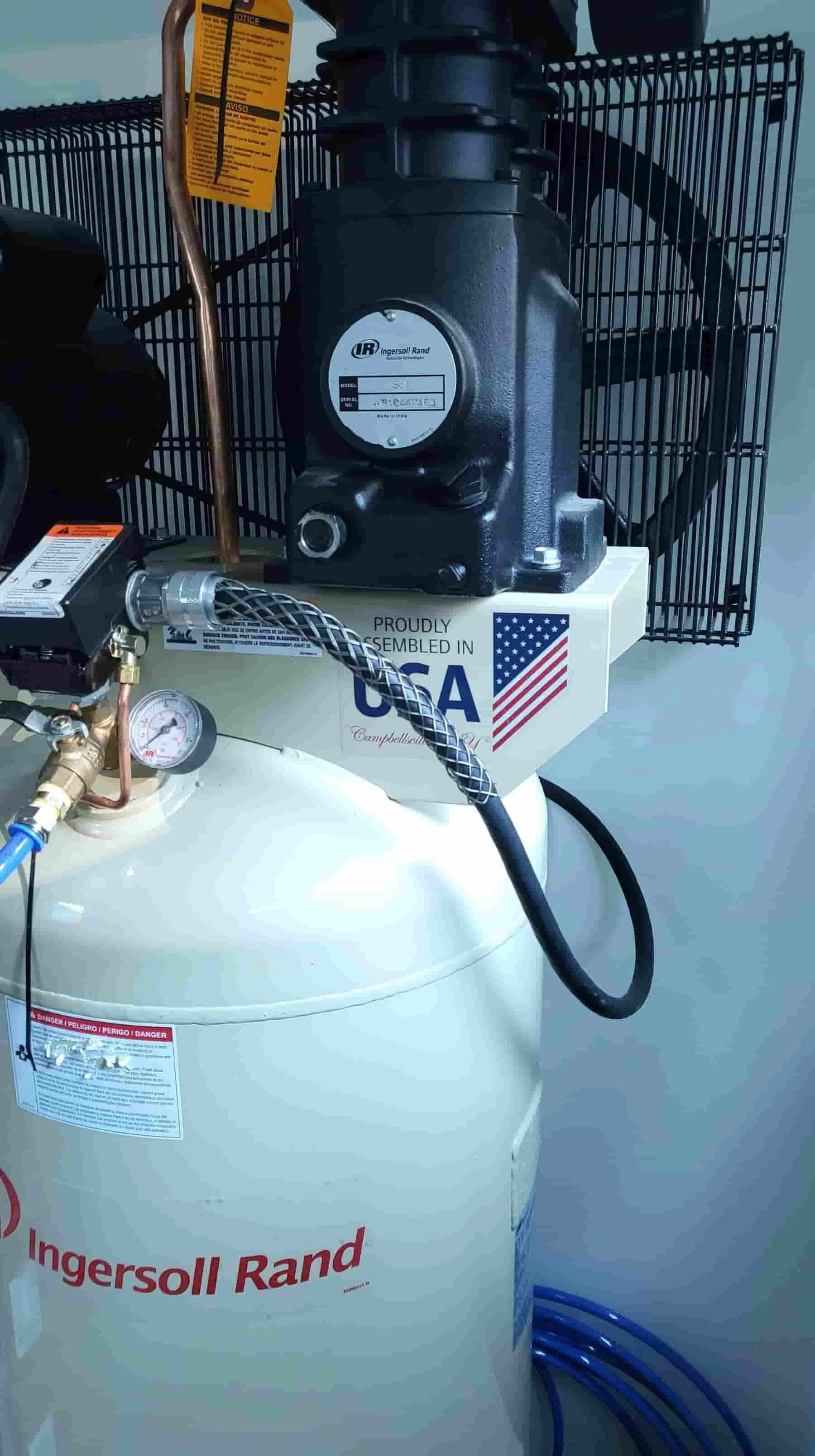 Commercial electrical wiring for air compressor in Shallotte NC by  WaveRider Electric & Automation