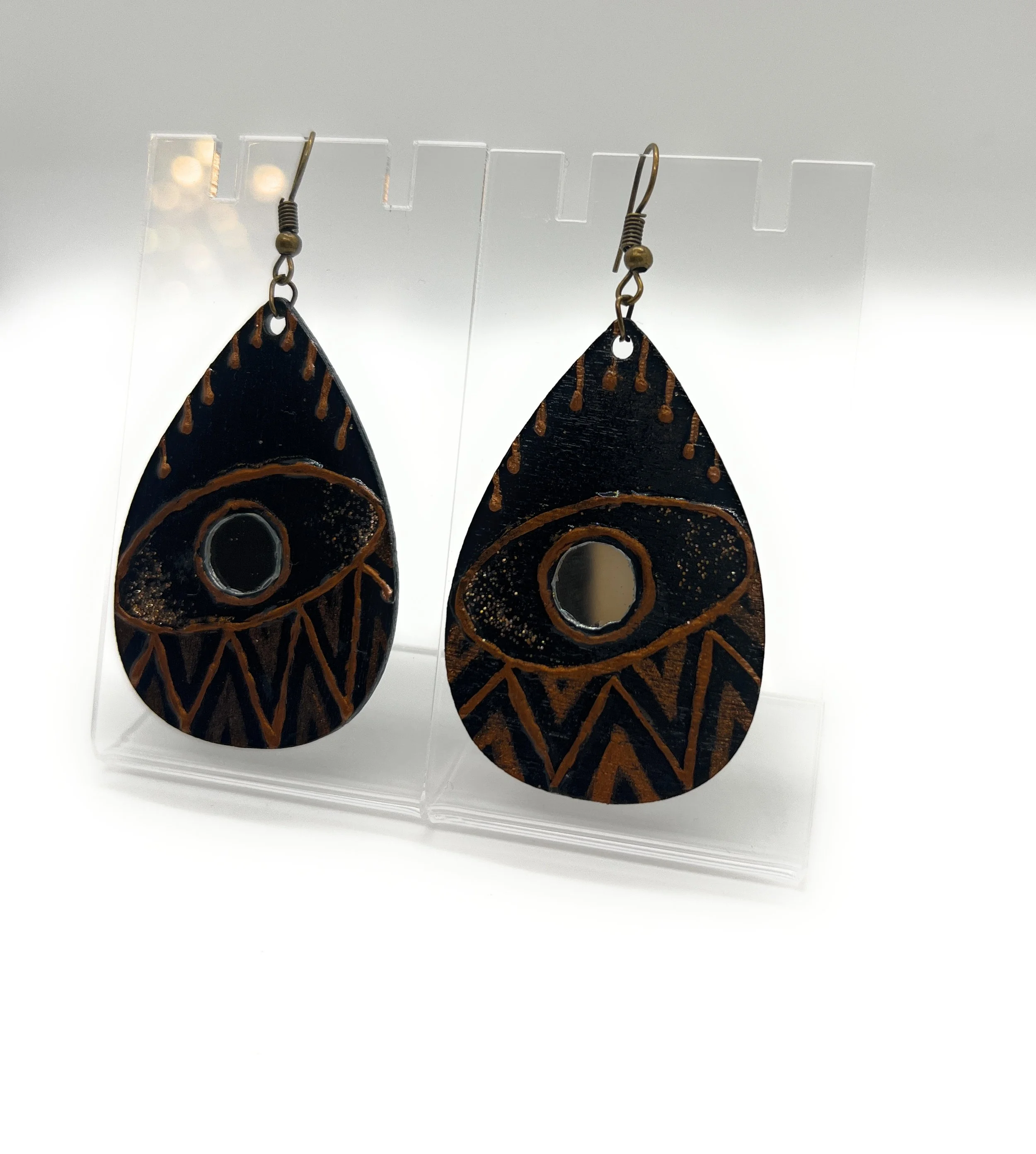 Designer Art jewelry - Drop Dangle Earrings
